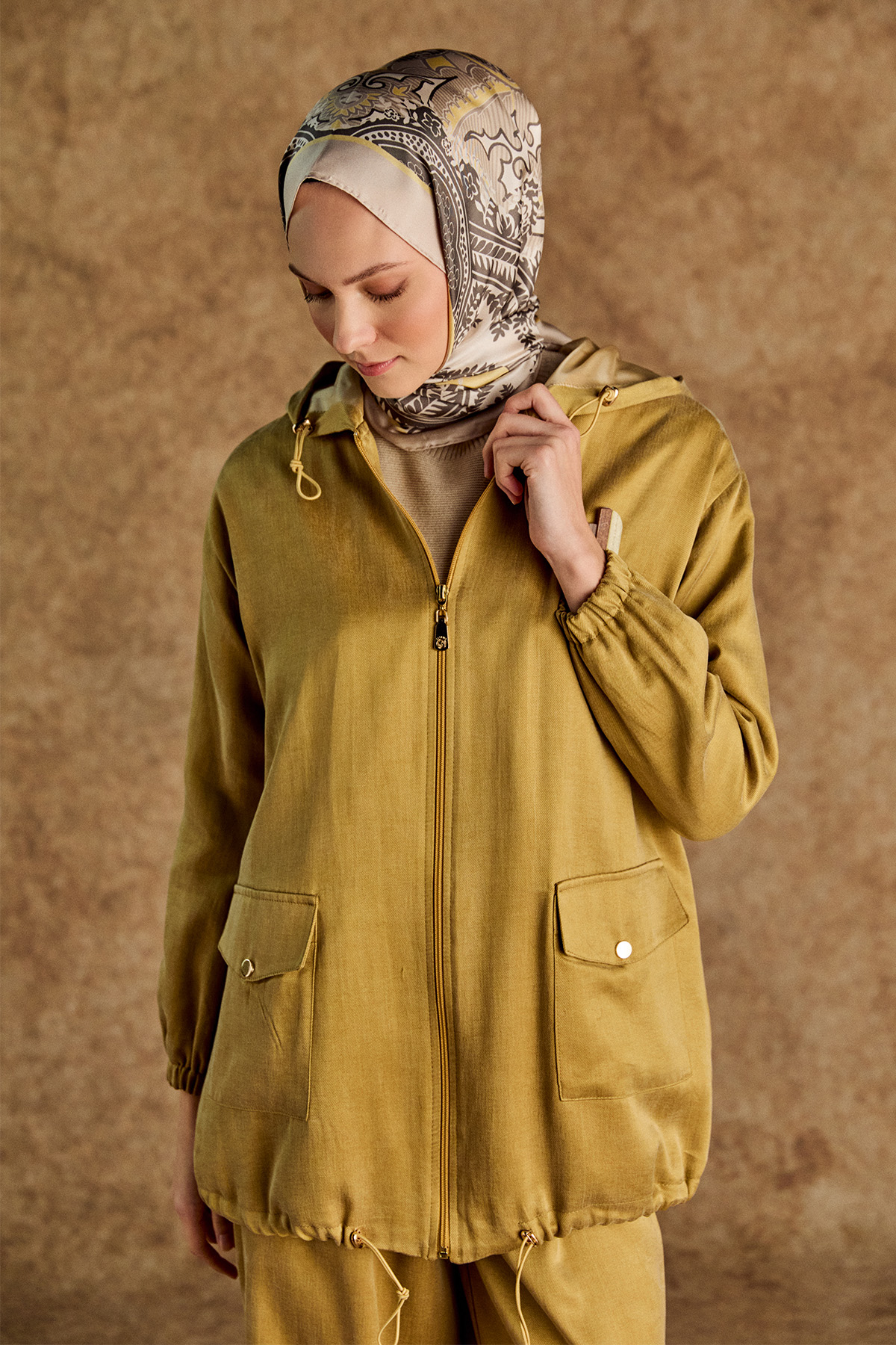 Kapüşonlu Pamuklu İkili Takım