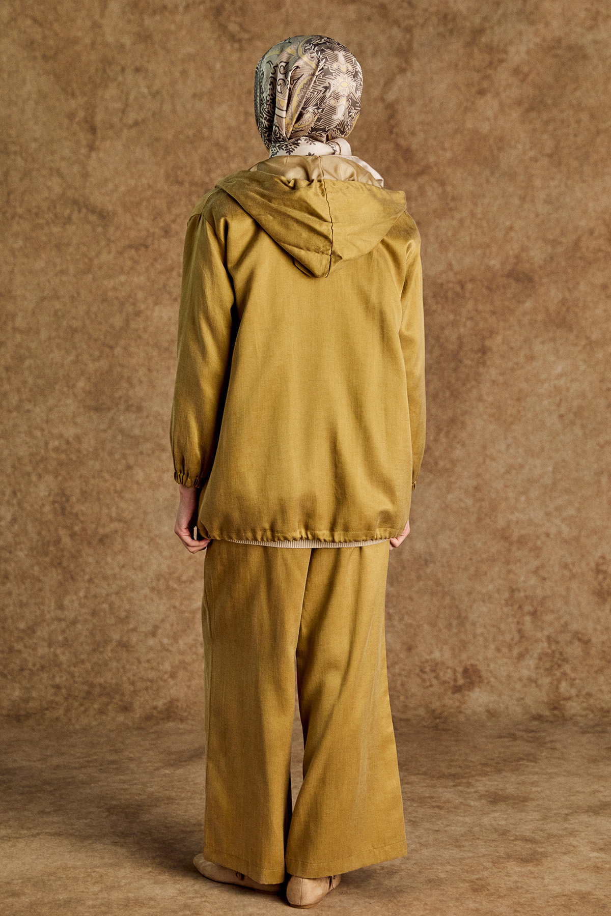 Kapüşonlu Pamuklu İkili Takım