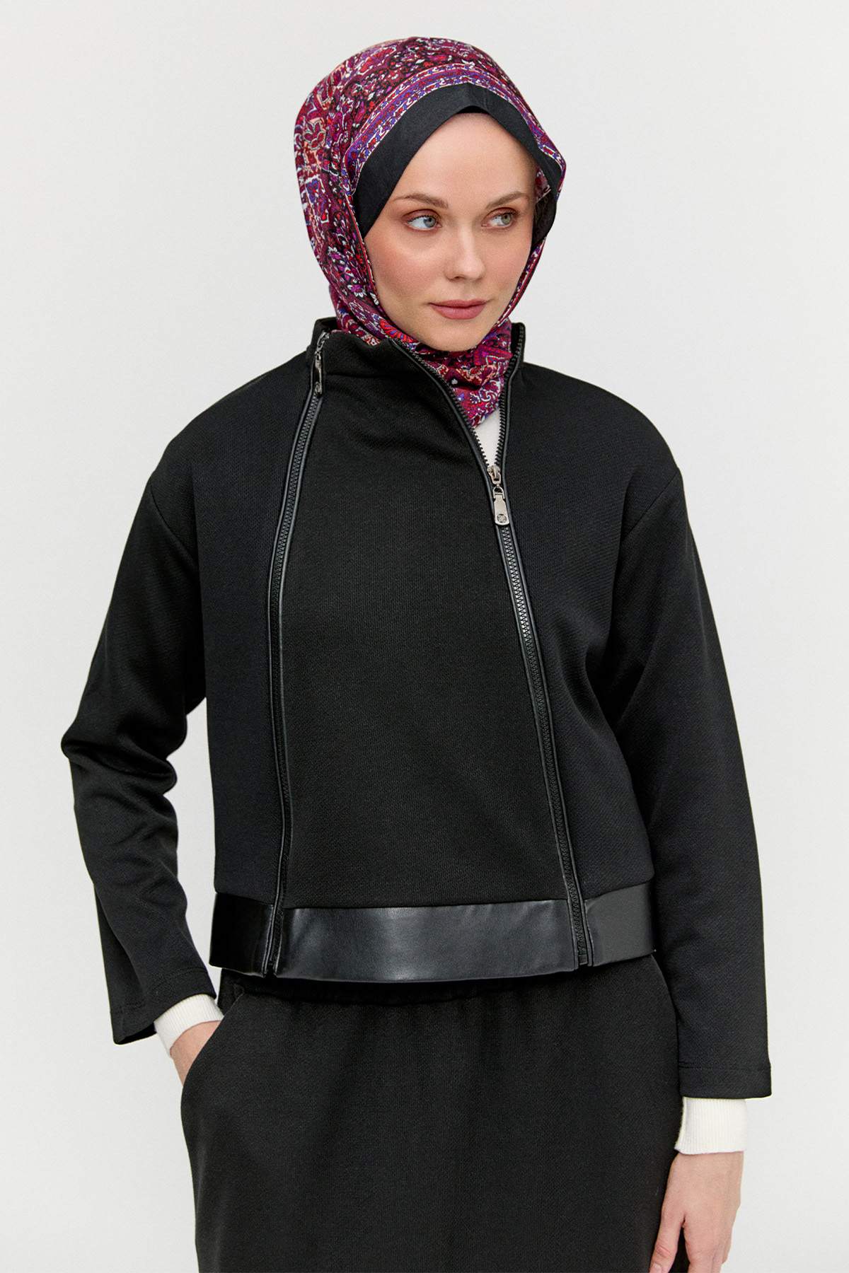 Suni Derili Örme İkili Takım, Tesettür Giyim