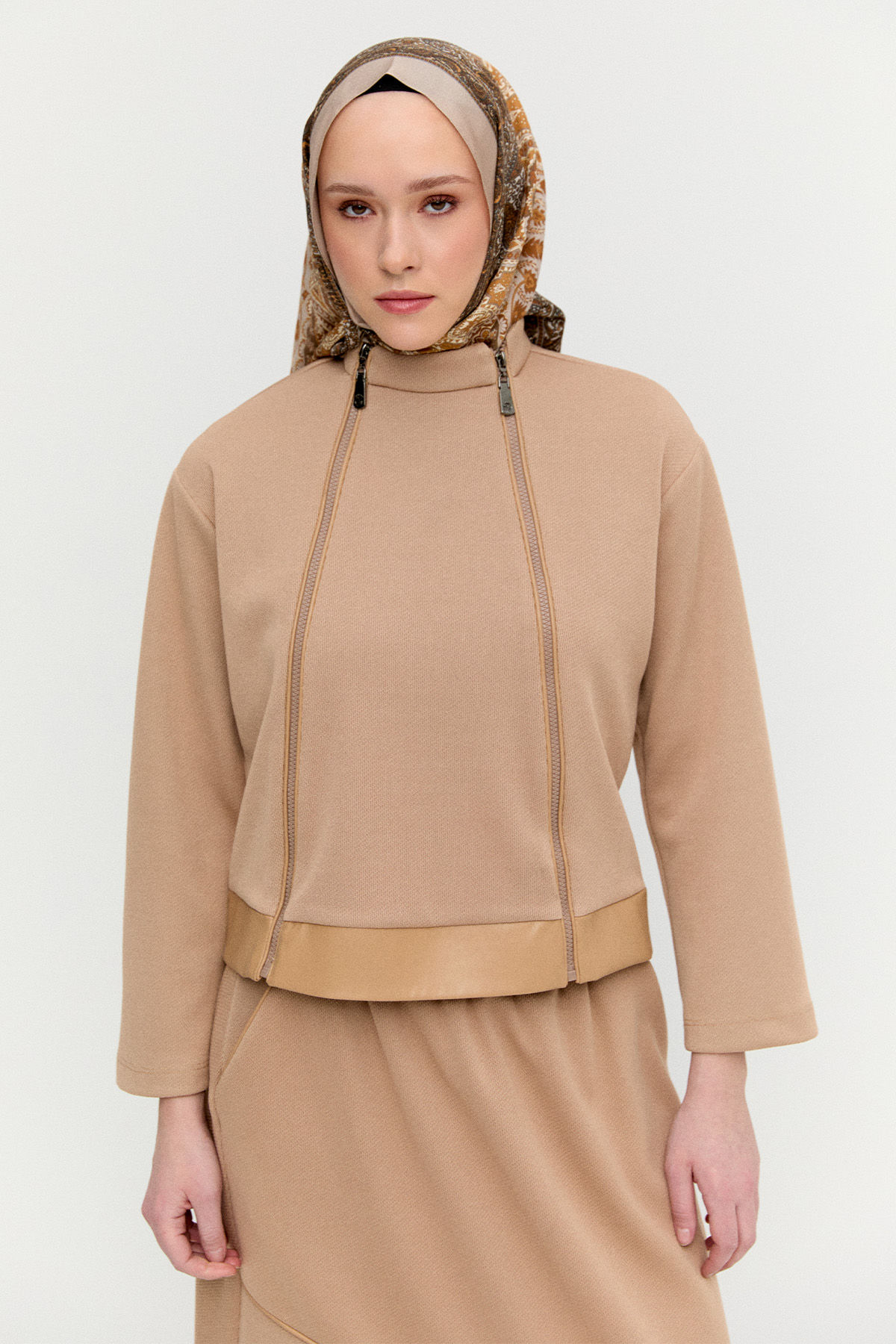 Suni Derili Örme İkili Takım, Tesettür Giyim