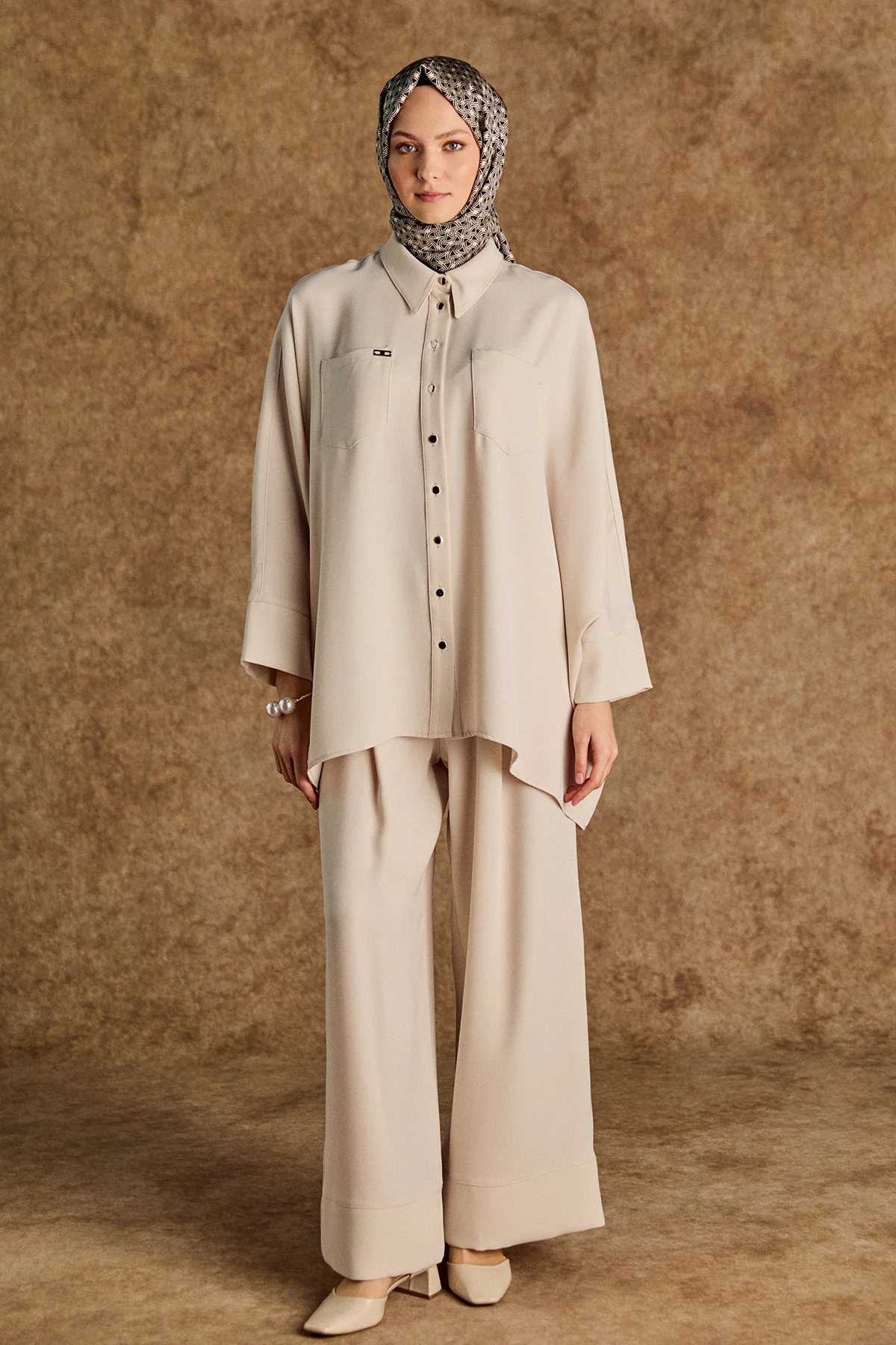 Yarasa Kol İkili Takım, Tesettür Giyim