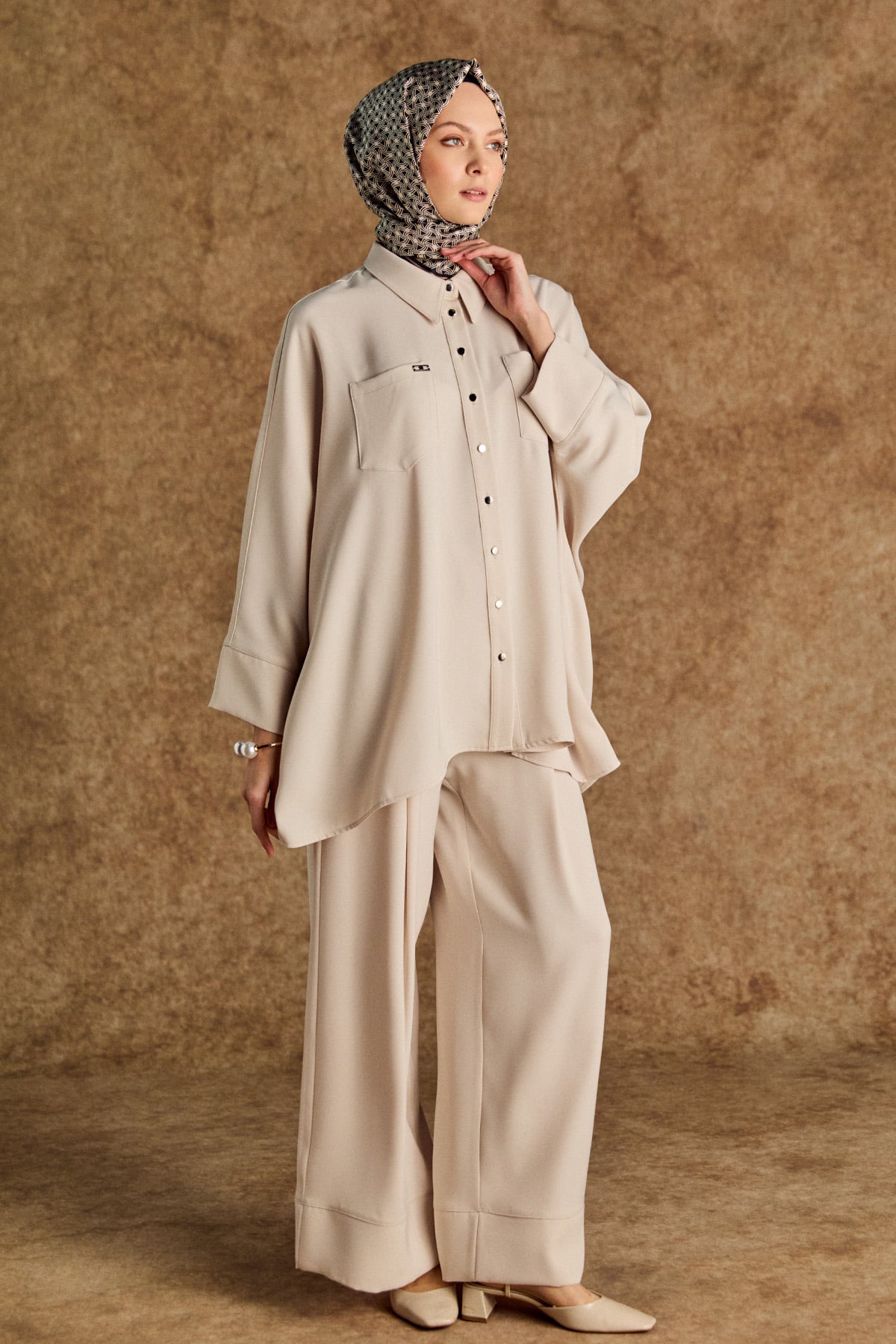 Yarasa Kol İkili Takım, Tesettür Giyim