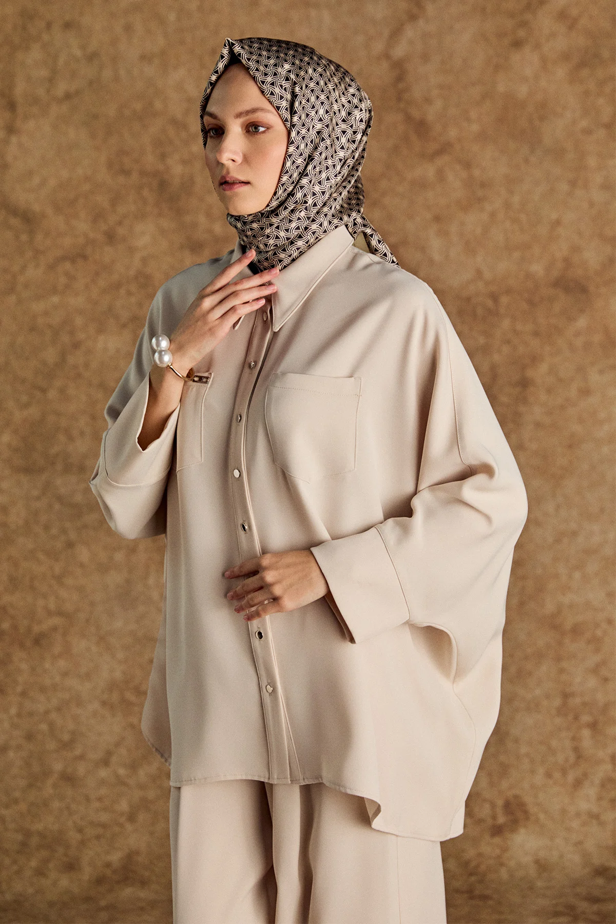 Yarasa Kol İkili Takım, Tesettür Giyim