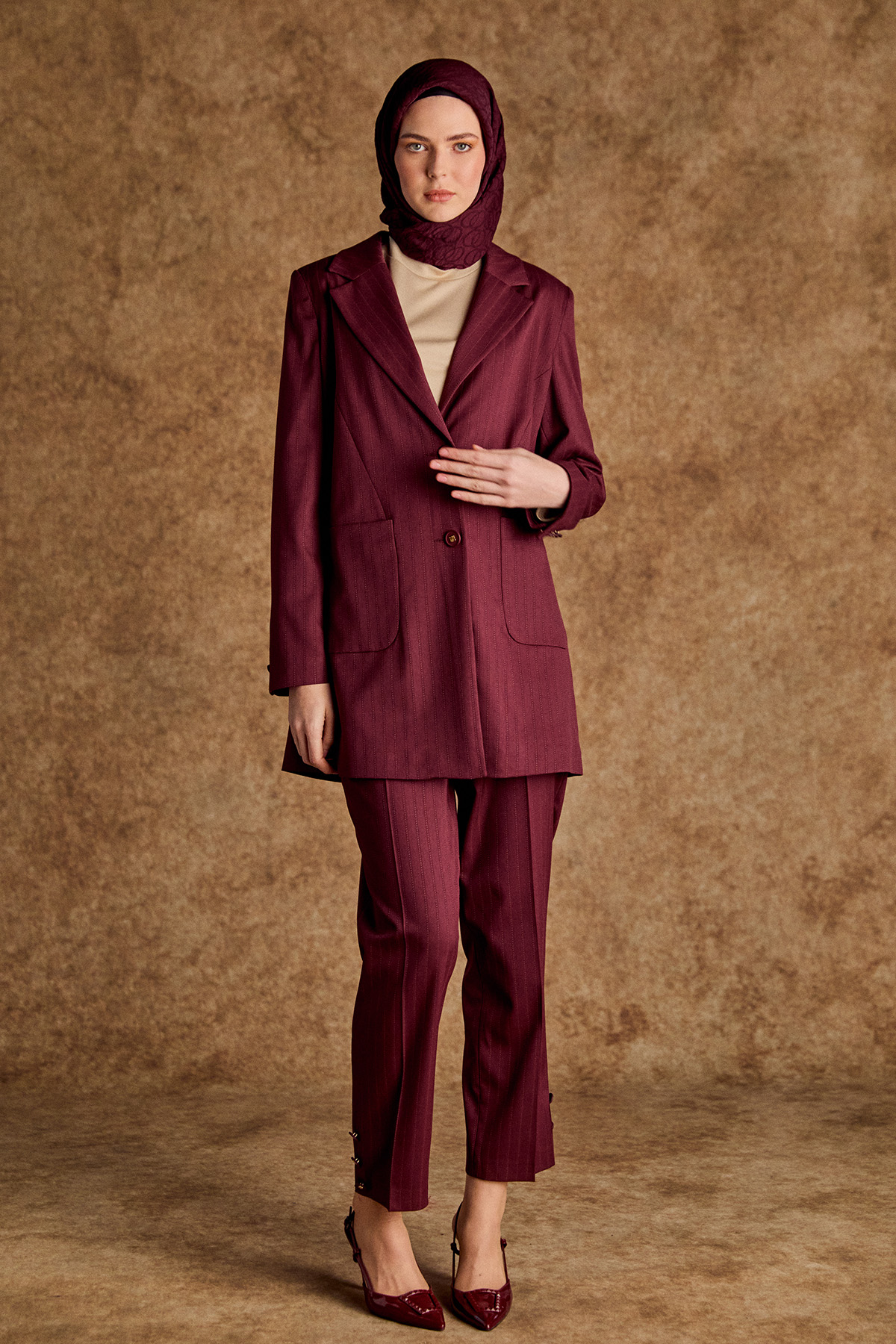 Çigili Klasik İkili Takım