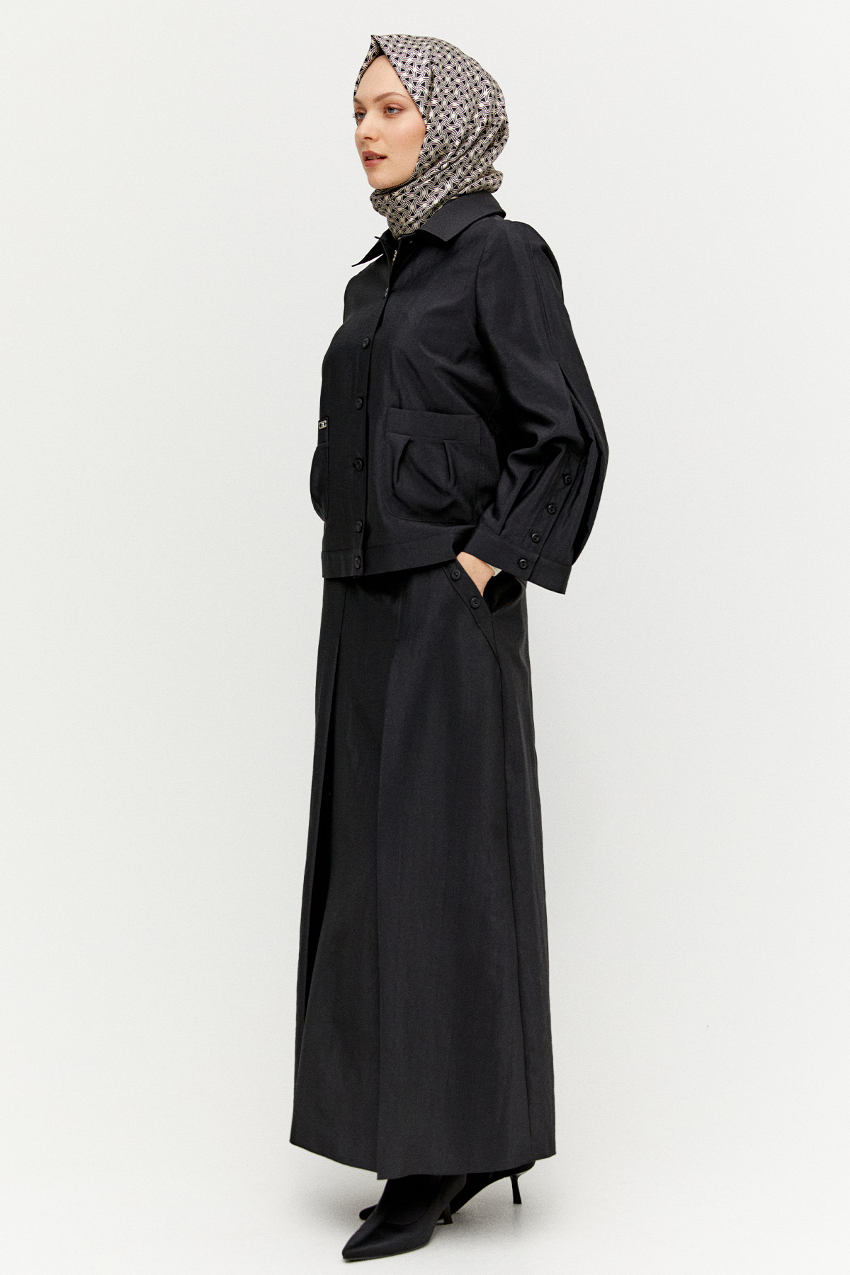 Pilikaşe Detaylı Paraşüt Takım