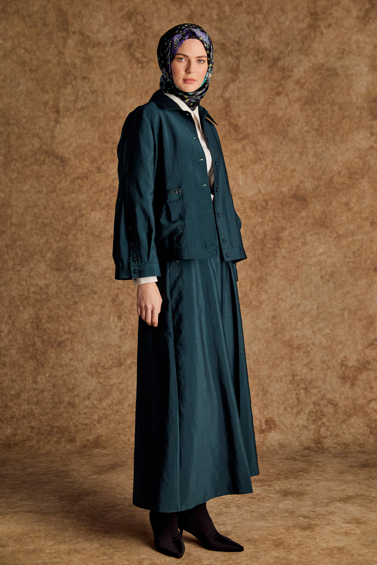 Pilikaşe Detaylı Paraşüt Takım