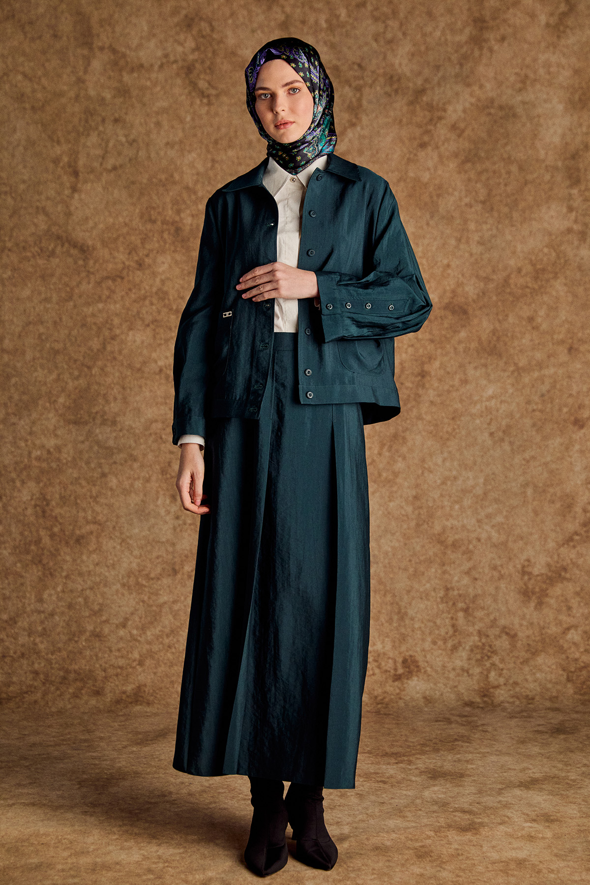 Pilikaşe Detaylı Paraşüt Takım