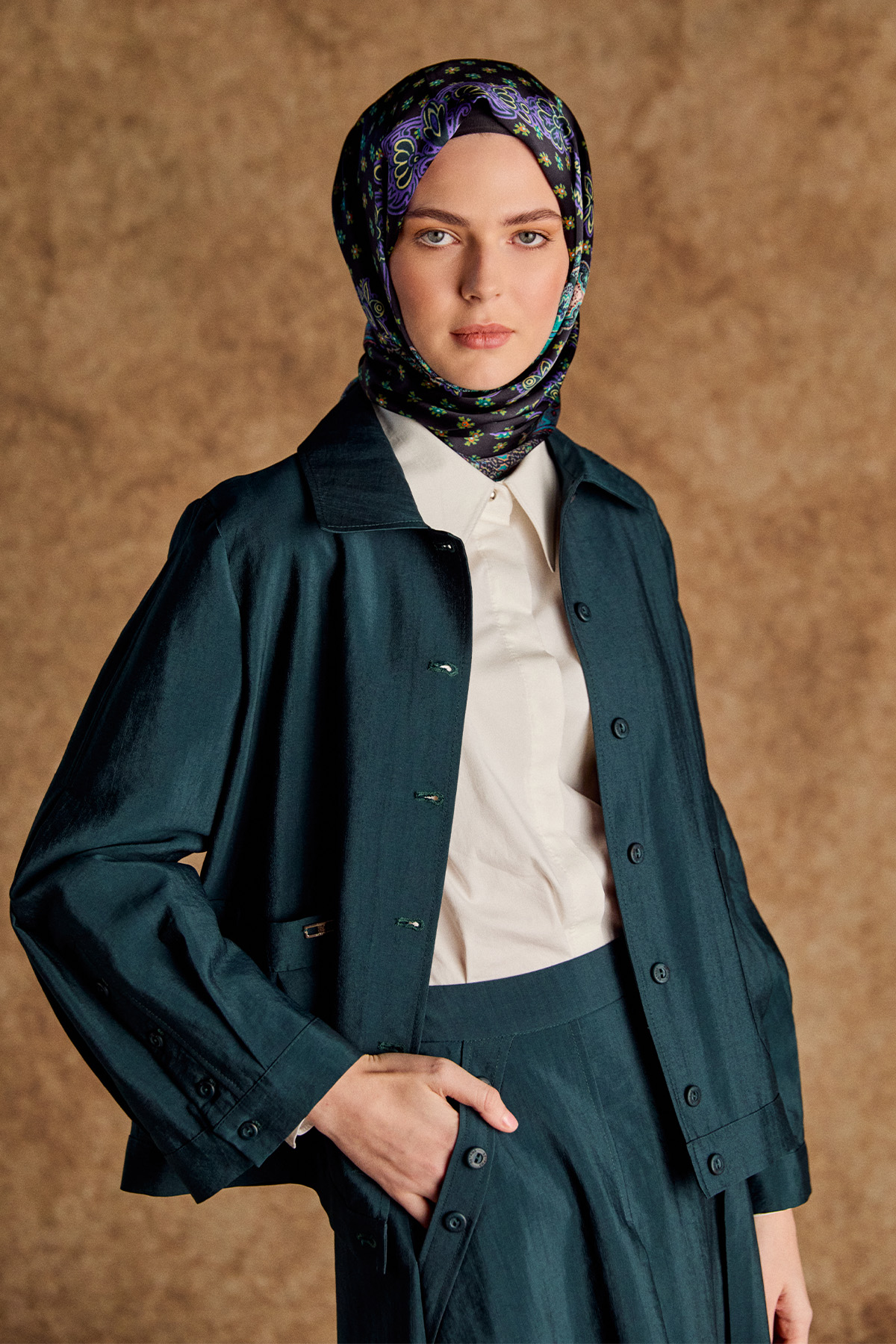 Pilikaşe Detaylı Paraşüt Takım