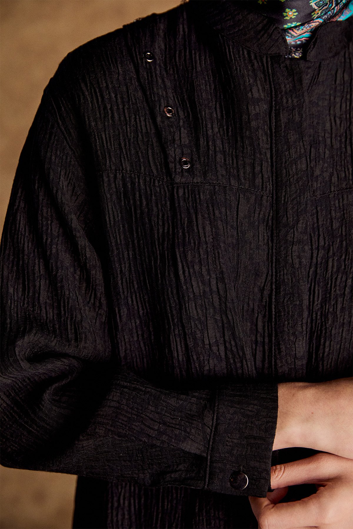 Kuşgözü Detaylı Dokulu İkili Takım