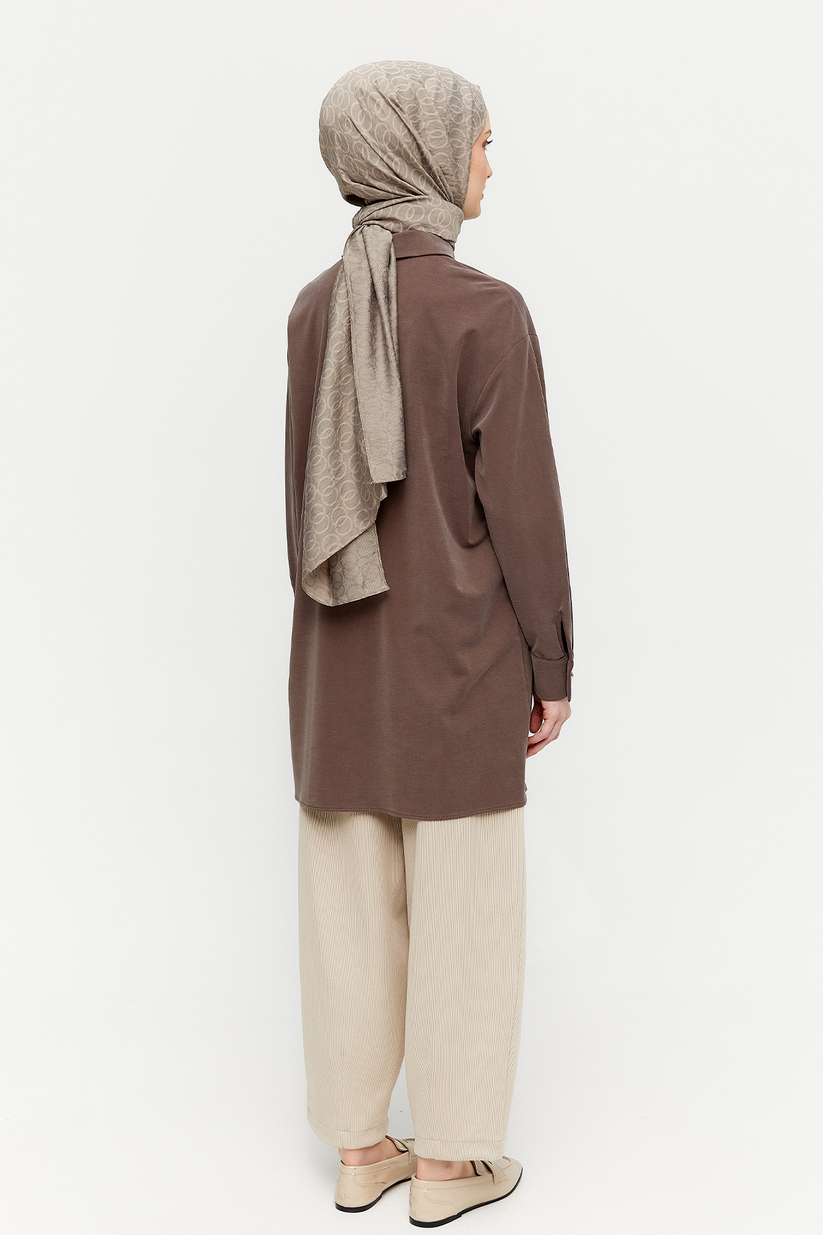 Broşlu Tunik
