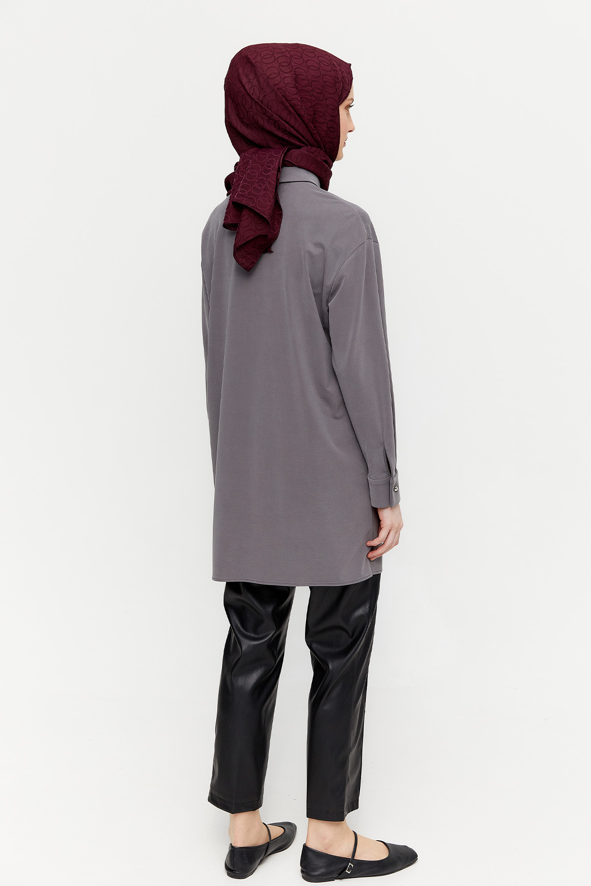 Broşlu Tunik