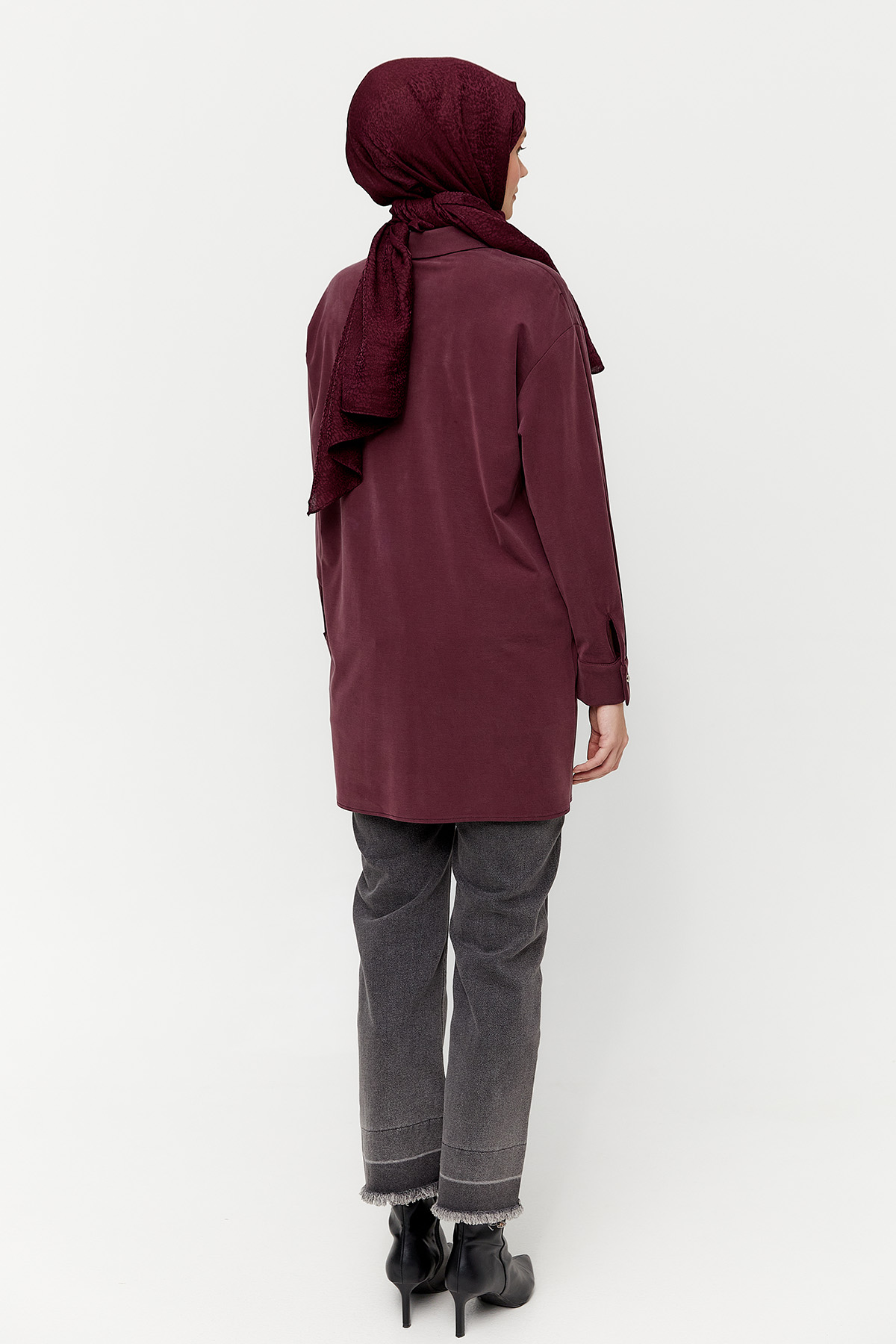 Broşlu Tunik