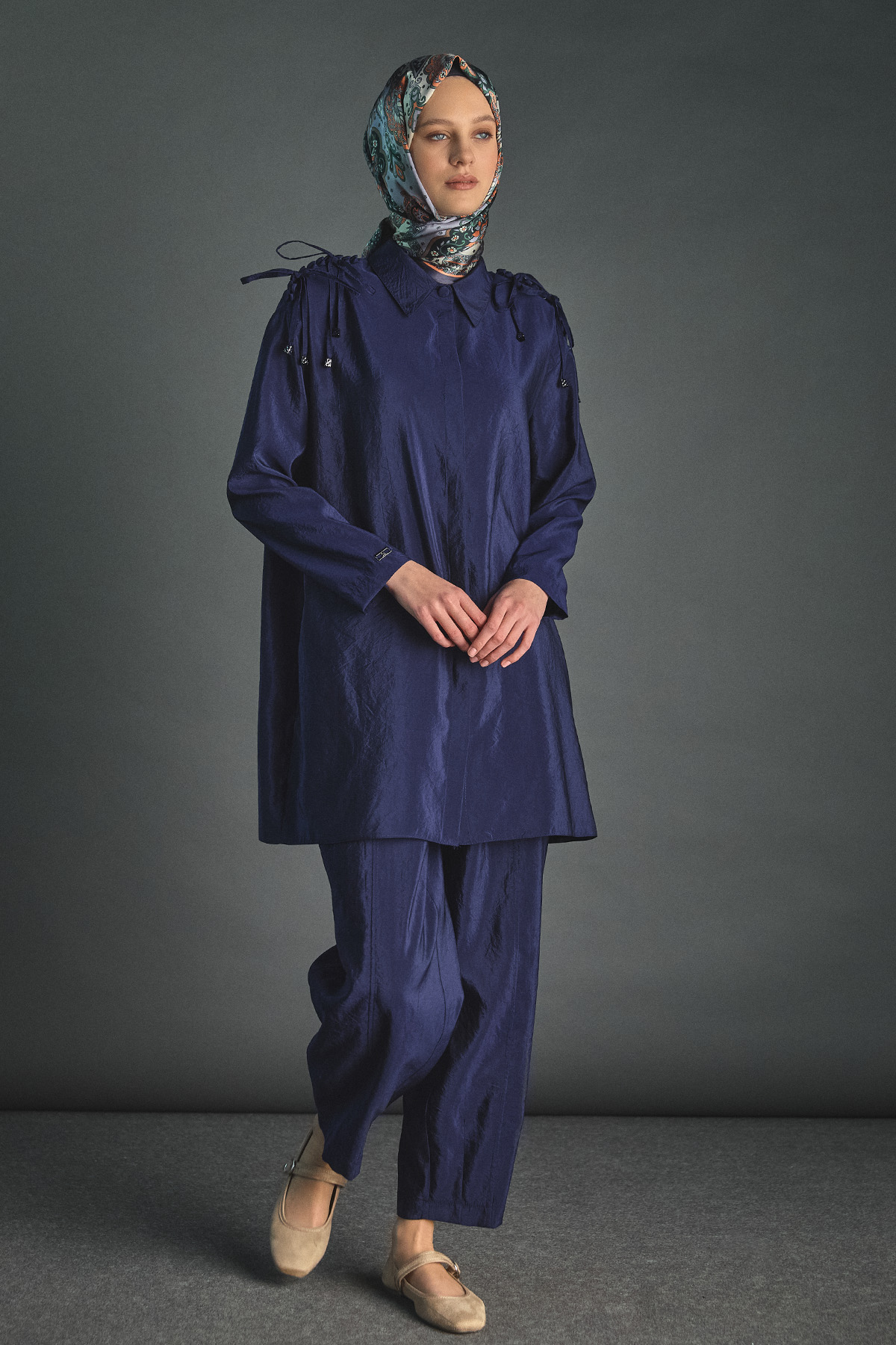 Oversize Jakarlı İkili Takım