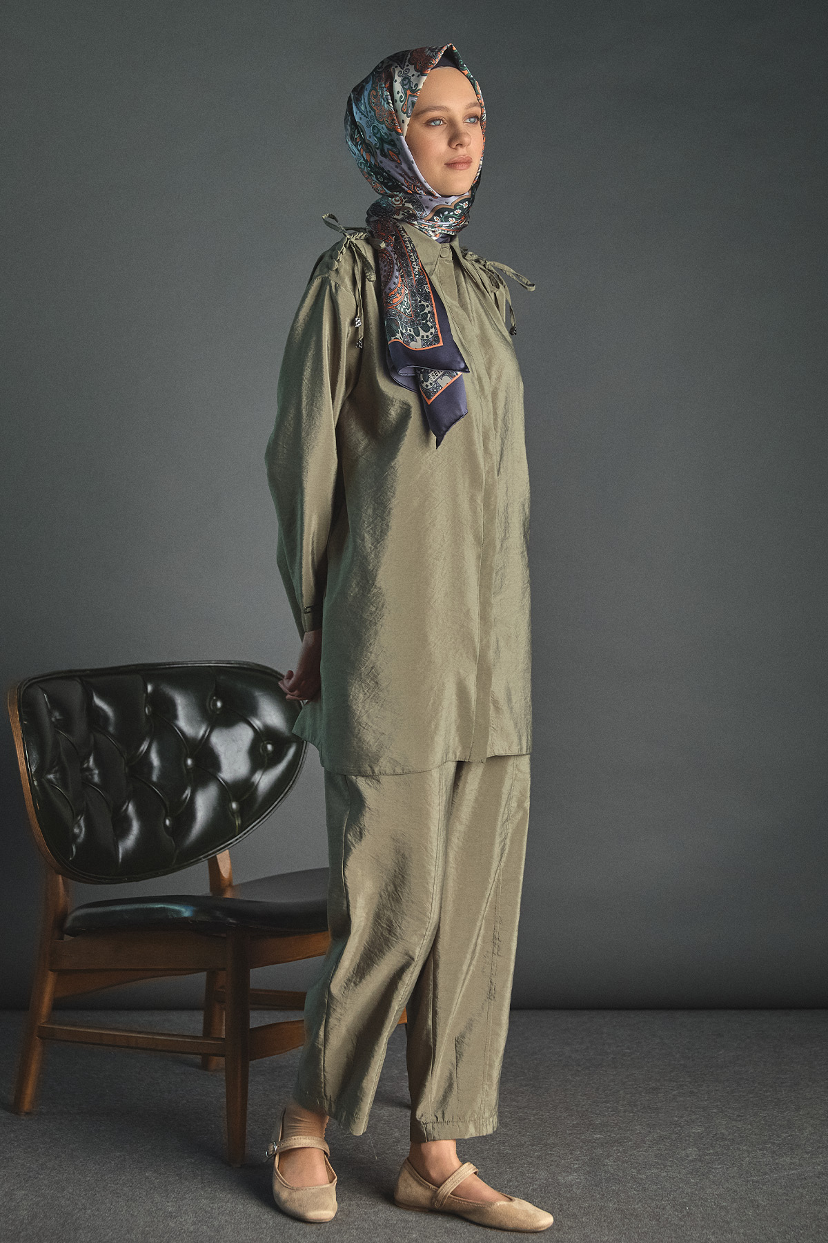 Oversize Jakarlı İkili Takım