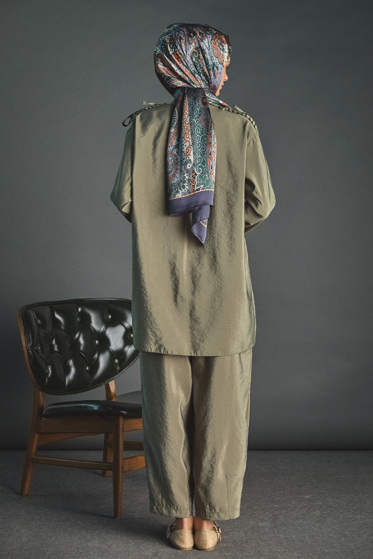 Oversize Jakarlı İkili Takım