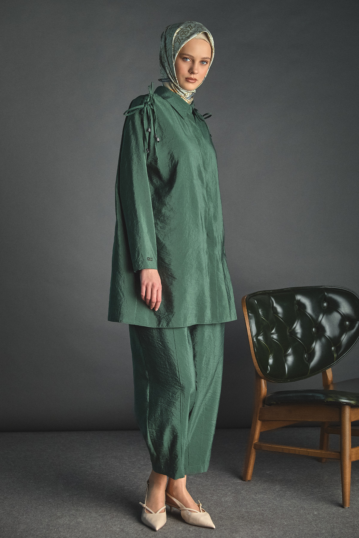 Oversize Jakarlı İkili Takım