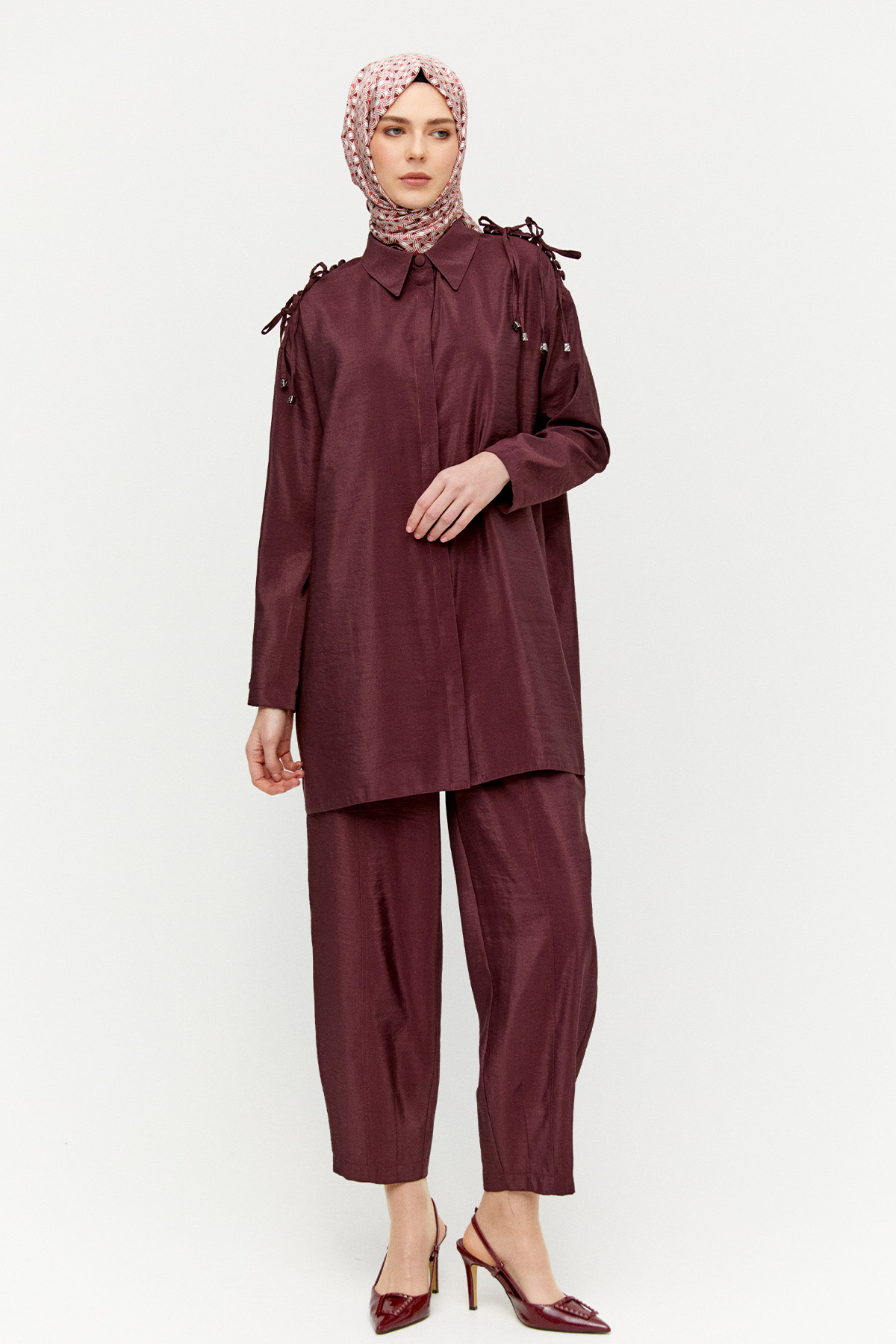 Oversize Jakarlı İkili Takım