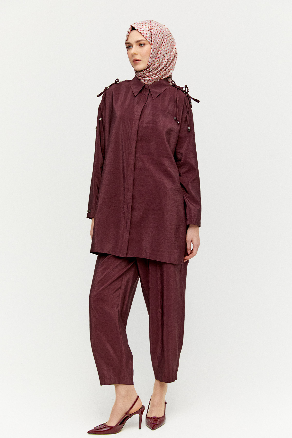 Oversize Jakarlı İkili Takım