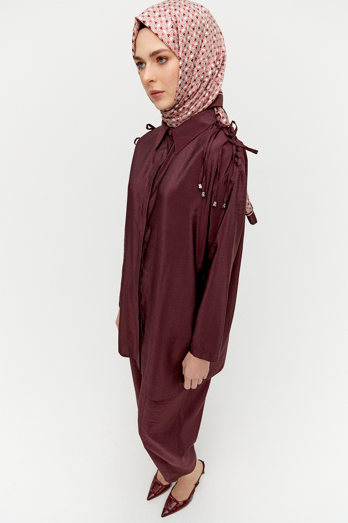 Oversize Jakarlı İkili Takım