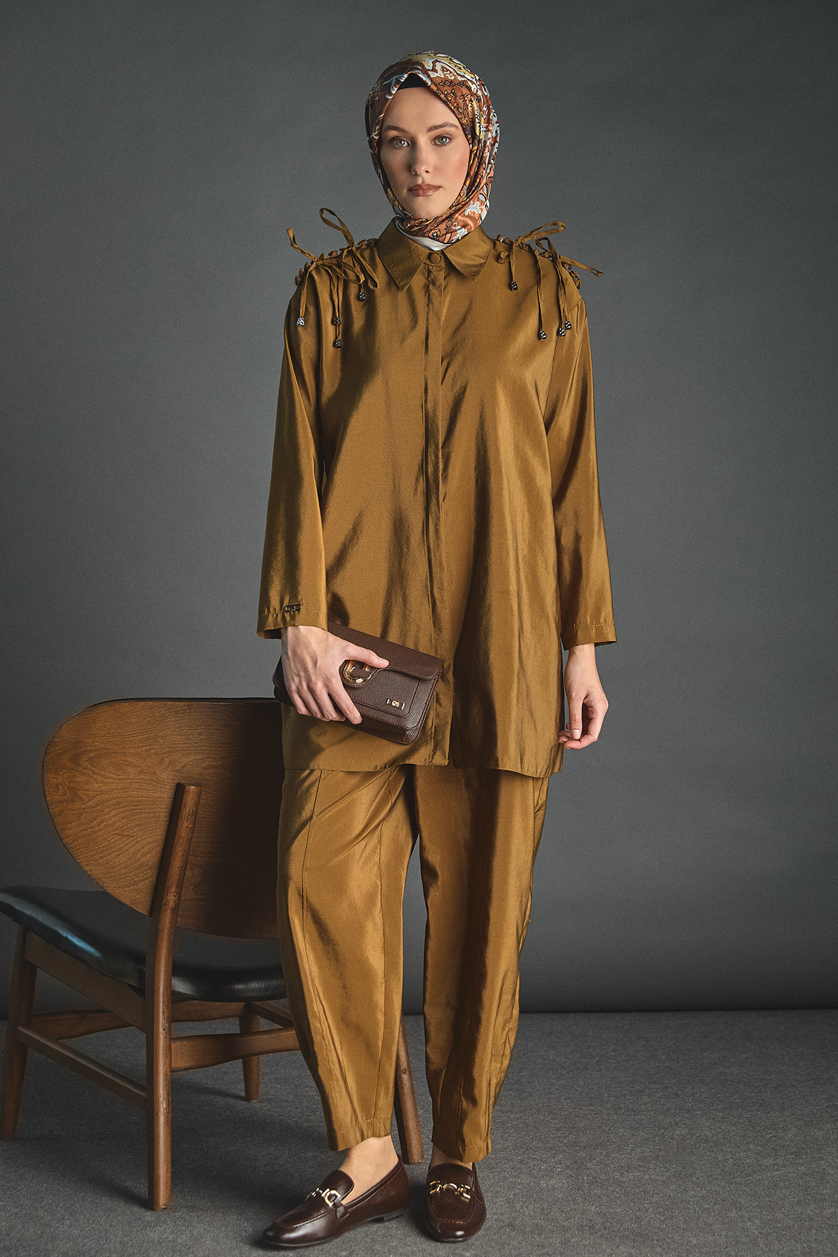 Oversize Jakarlı İkili Takım