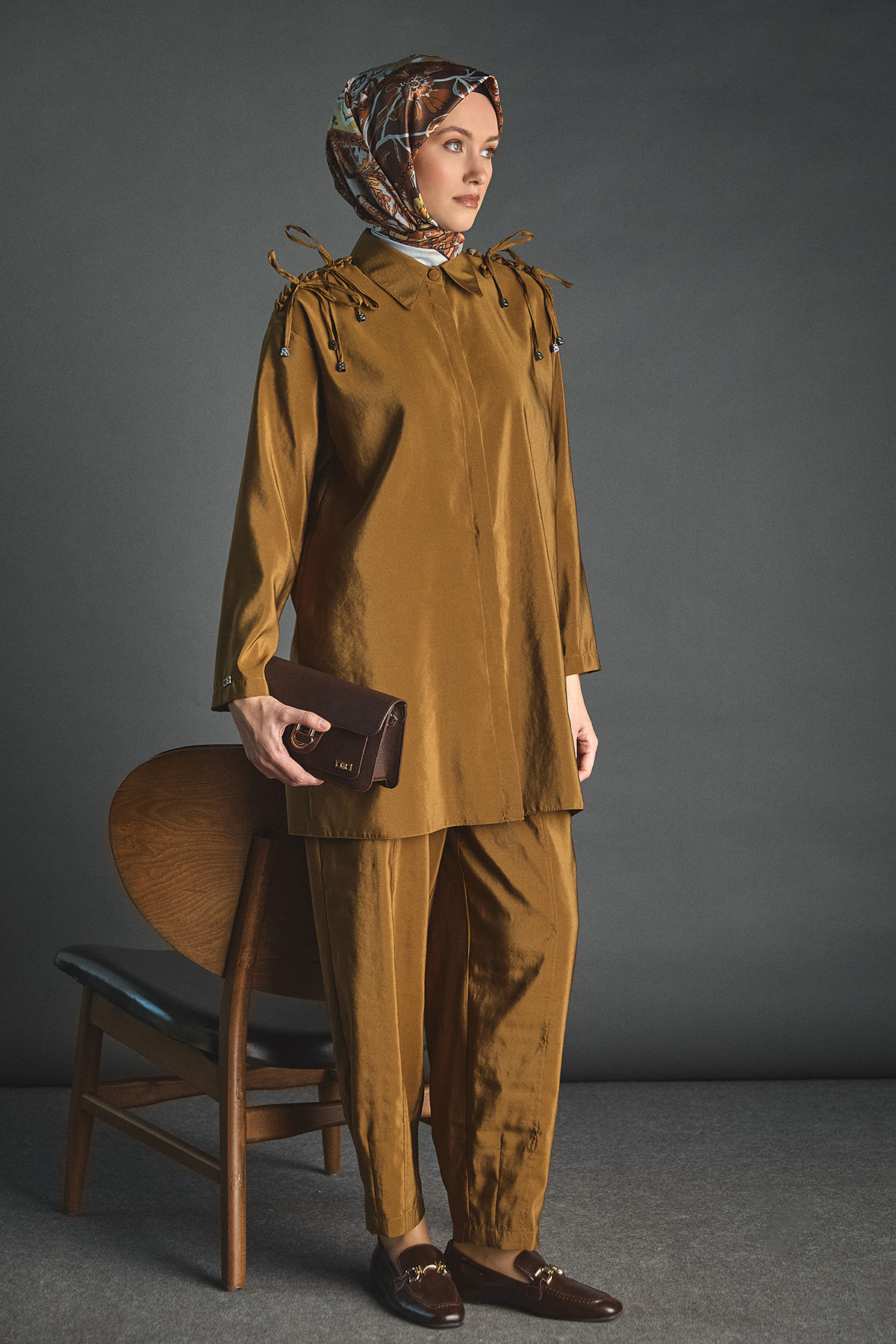 Oversize Jakarlı İkili Takım