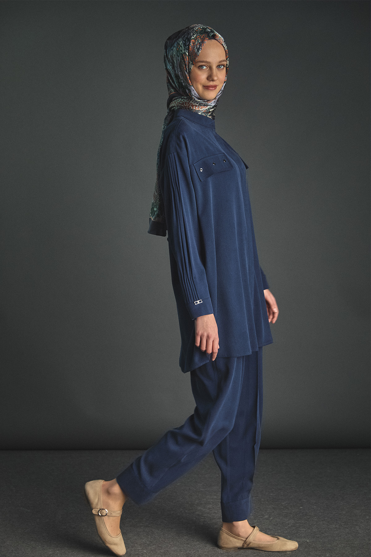 Süs Cep Kapaklı İkili Takım