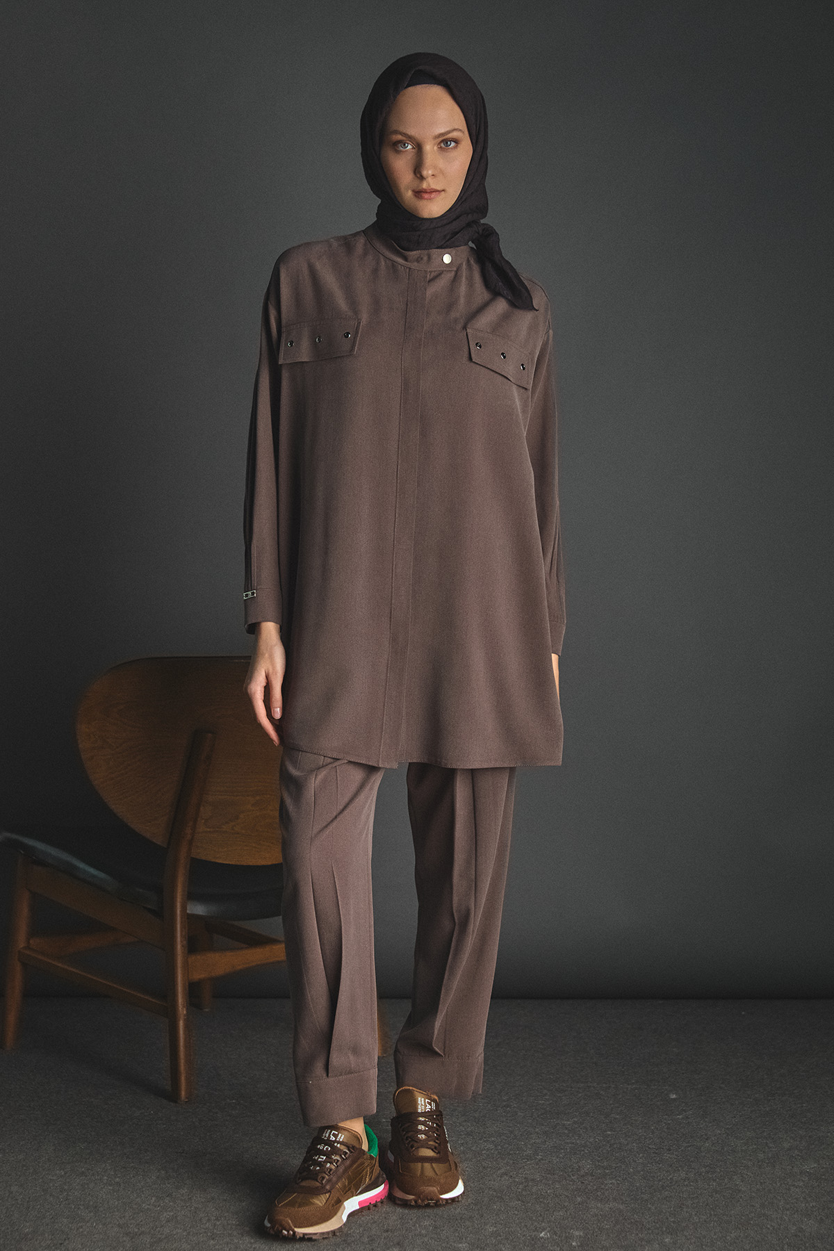 Süs Cep Kapaklı İkili Takım