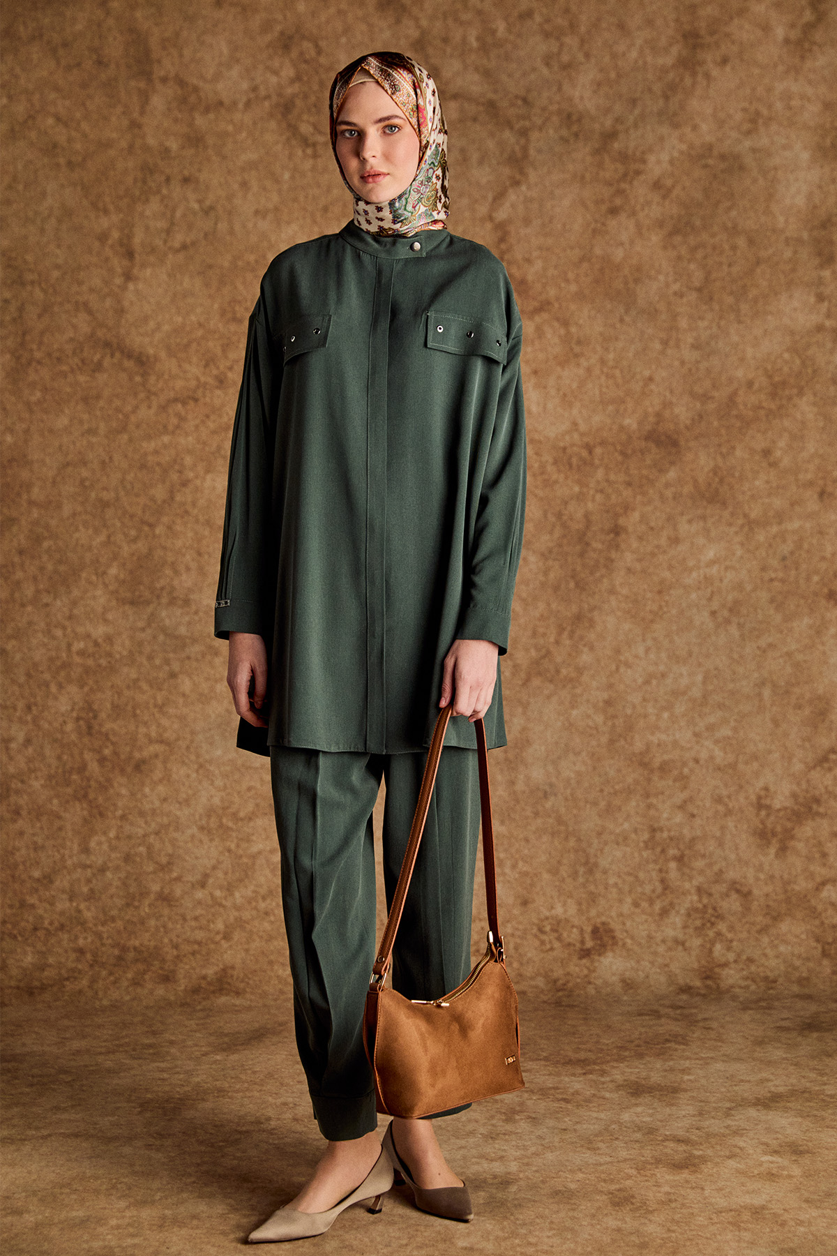 Süs Cep Kapaklı İkili Takım