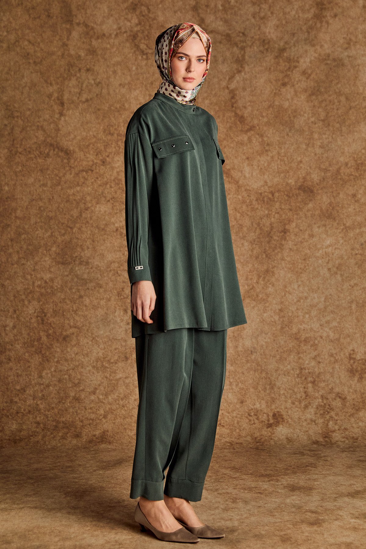 Süs Cep Kapaklı İkili Takım