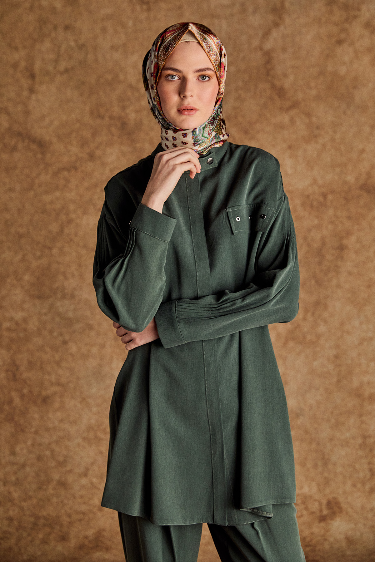 Süs Cep Kapaklı İkili Takım