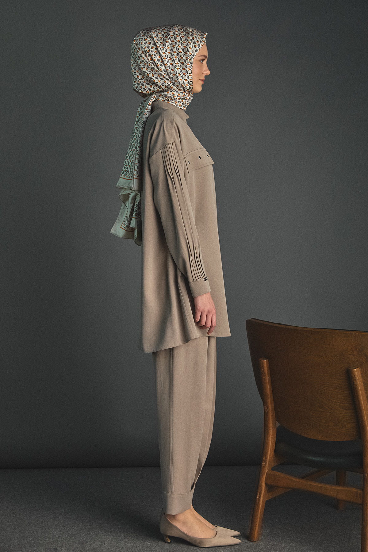 Süs Cep Kapaklı İkili Takım