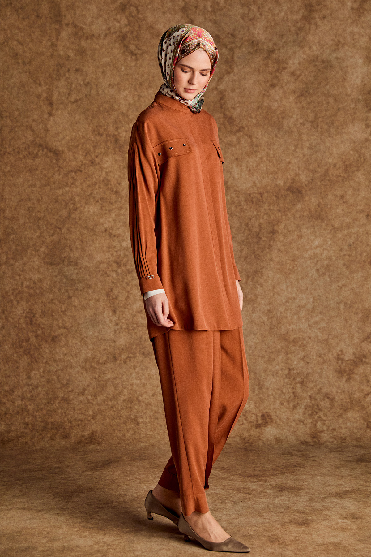 Süs Cep Kapaklı İkili Takım