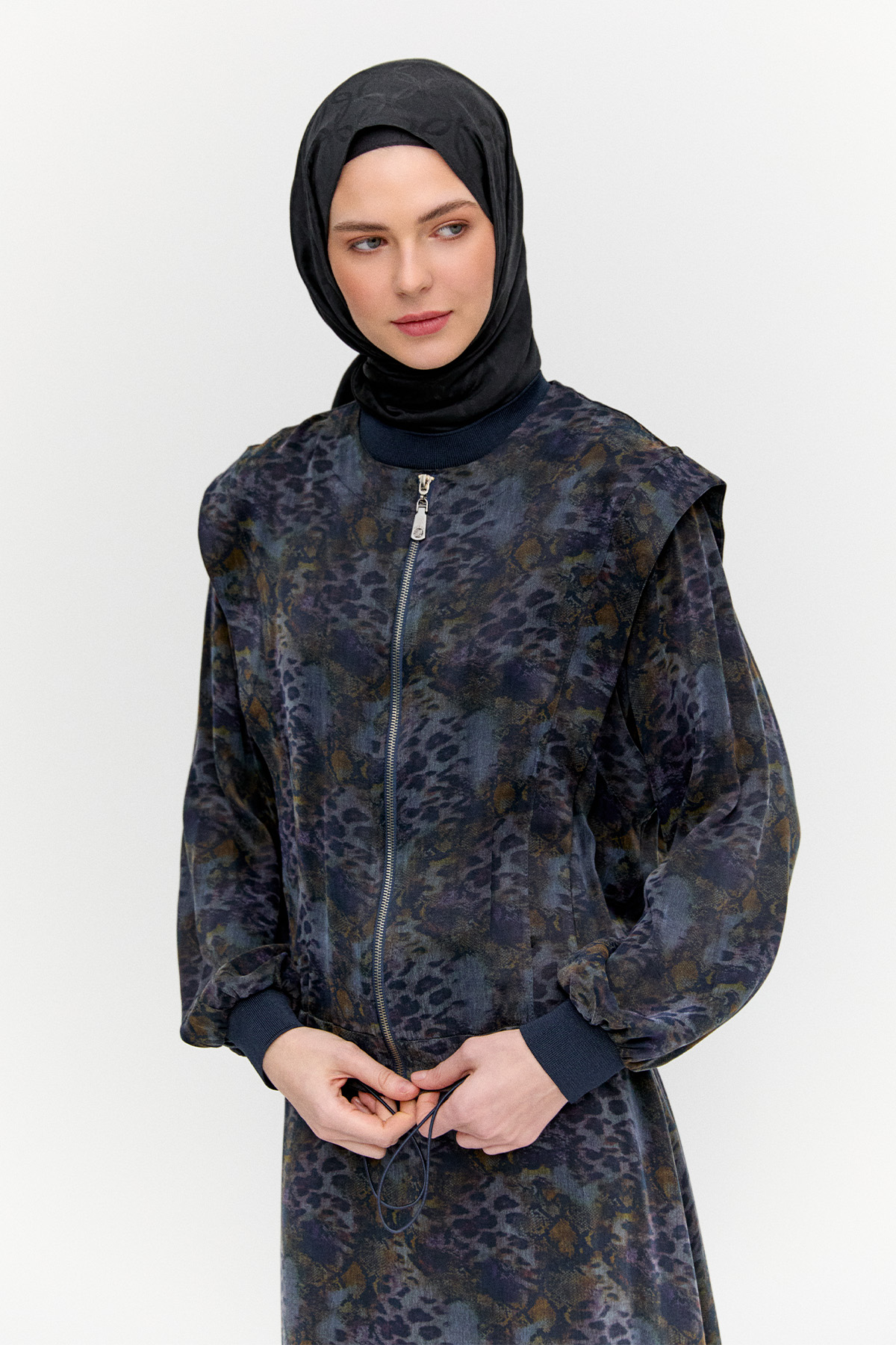 Yelekli Elbiseli İkili Takım, Tesettür Giyim