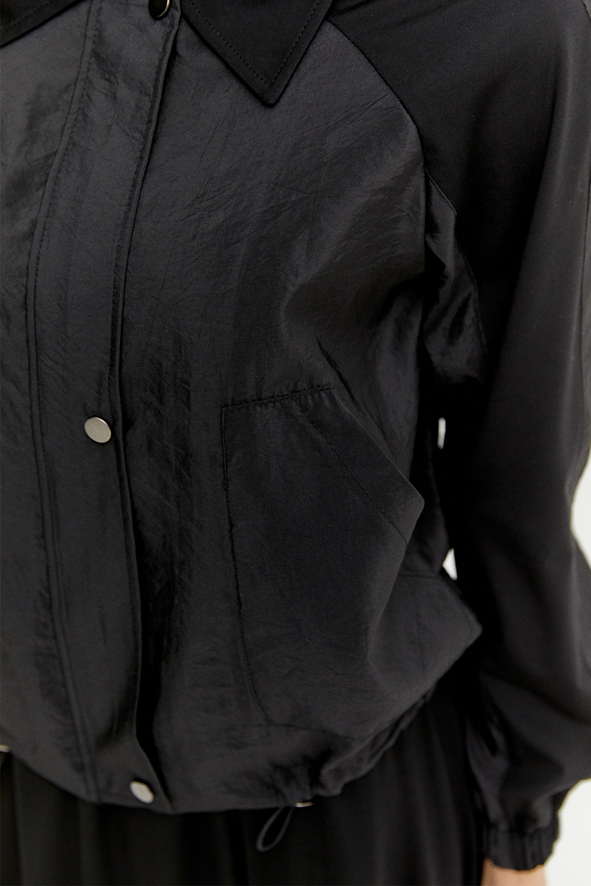 Şömiziye Yaka Çift Kumaş İkili Takım