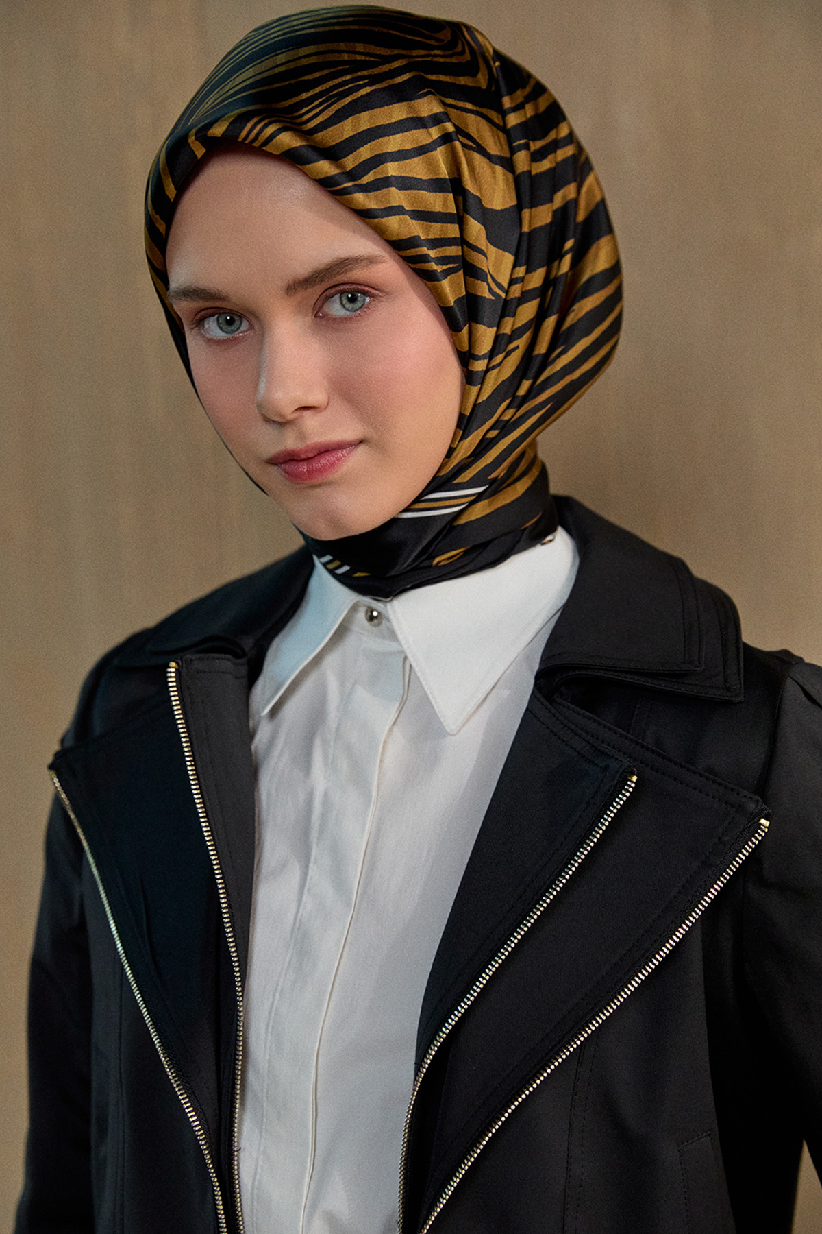 Fermuar Detaylı İkili Takım, Tesettür Giyim