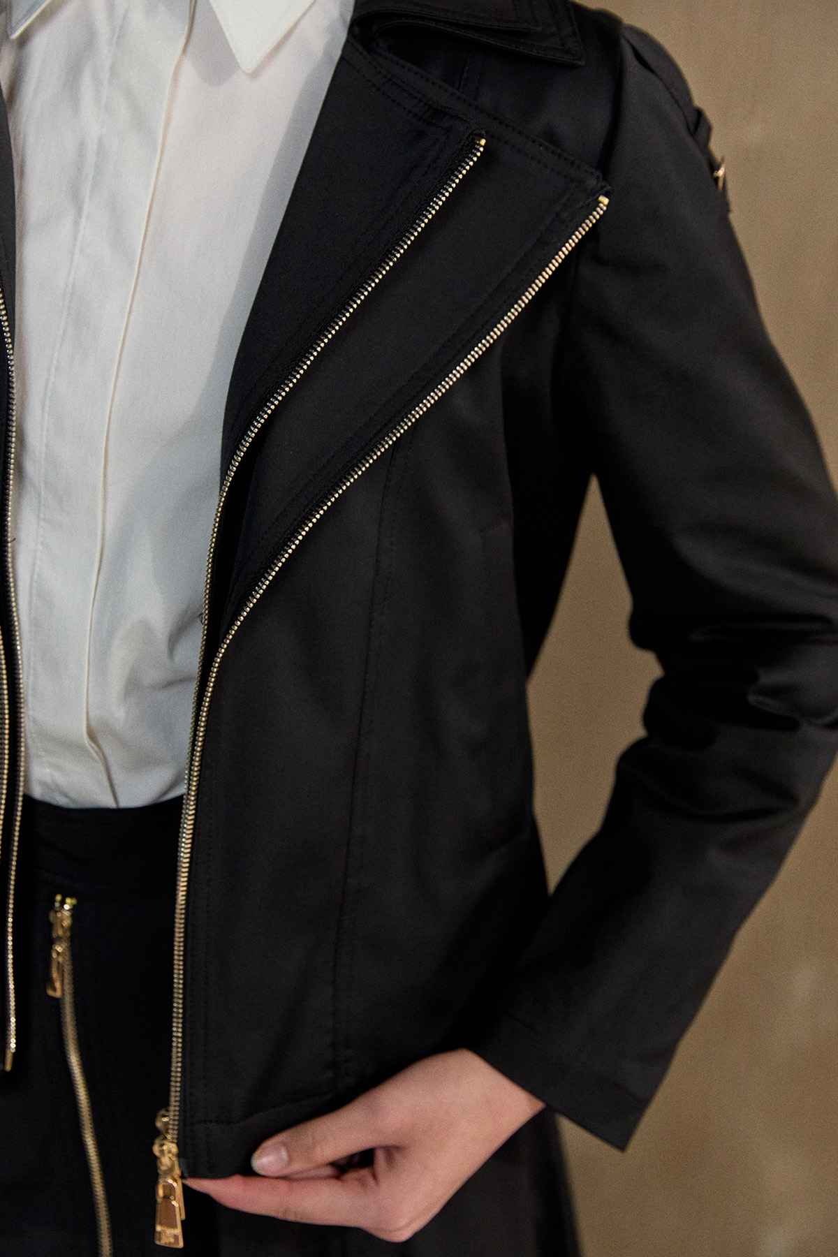 Fermuar Detaylı İkili Takım, Tesettür Giyim