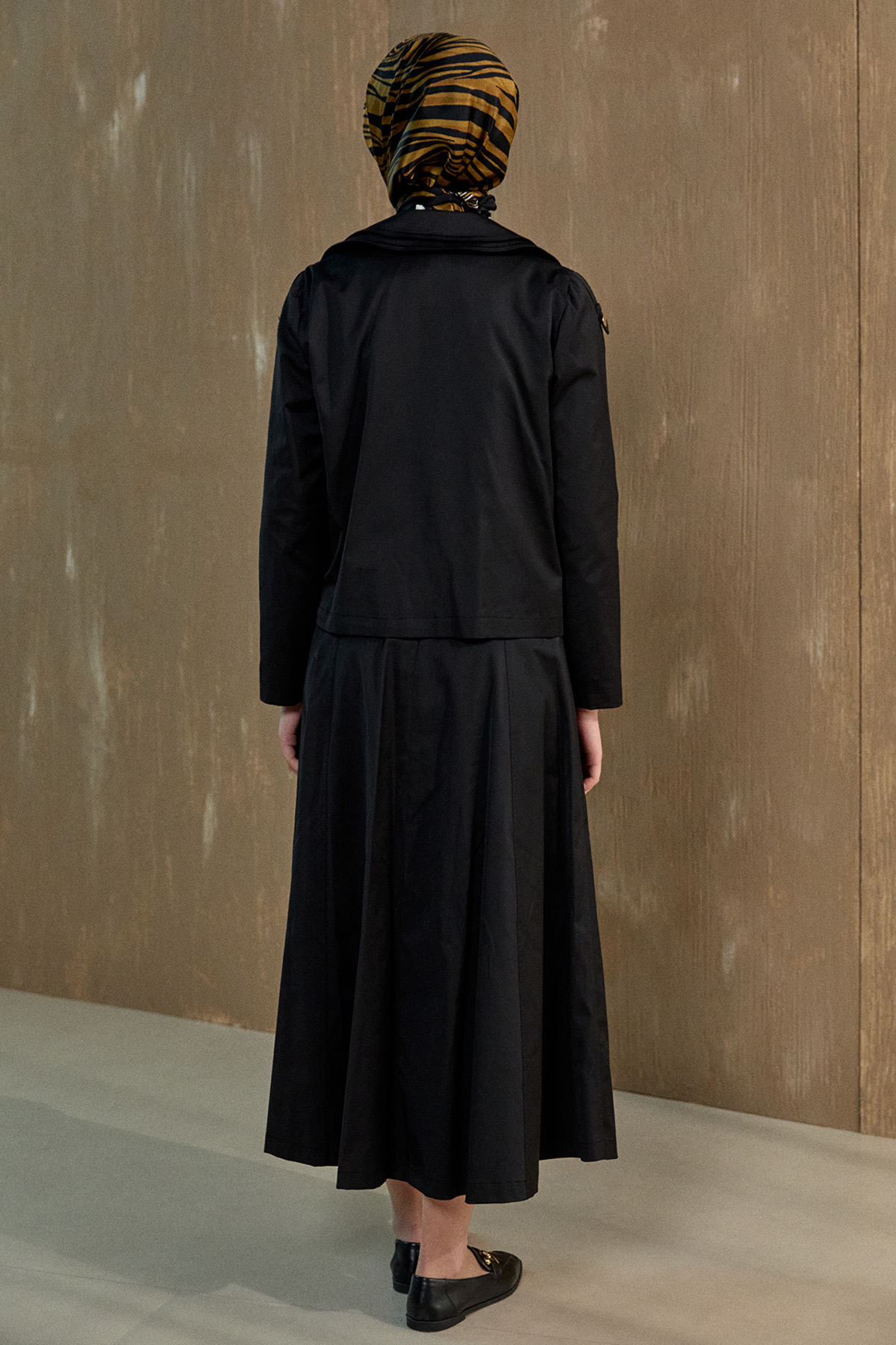 Fermuar Detaylı İkili Takım, Tesettür Giyim