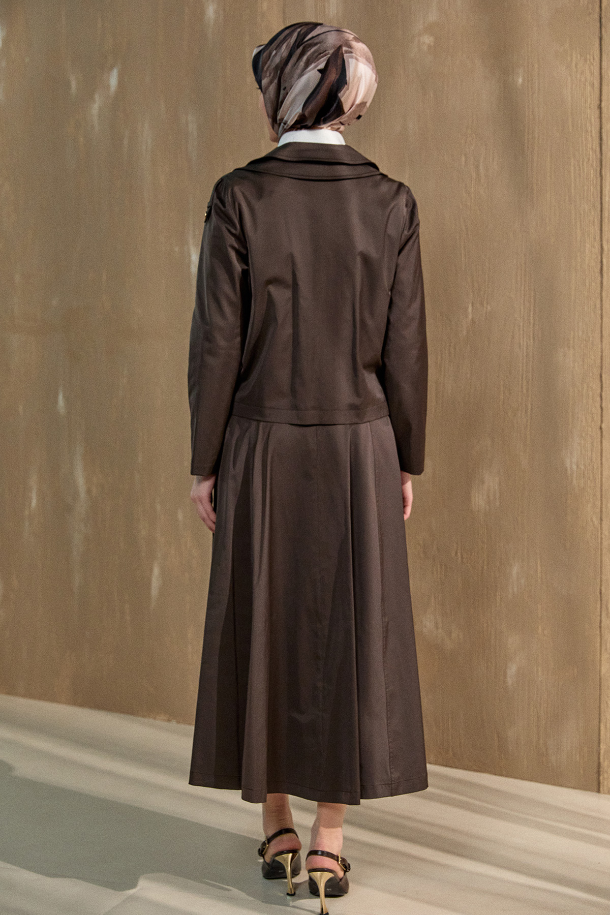 Fermuar Detaylı İkili Takım, Tesettür Giyim