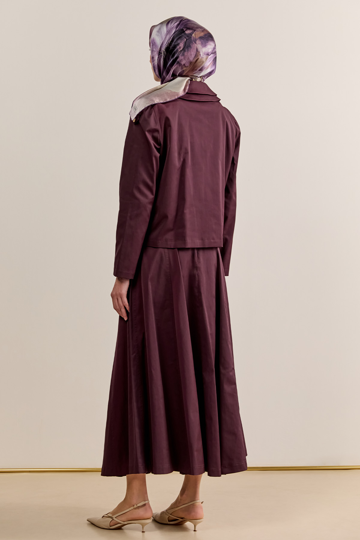 Fermuar Detaylı İkili Takım, Tesettür Giyim