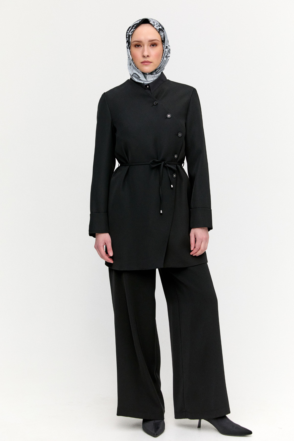 Anvelop Ceketli İkili Takım, Tesettür Giyim