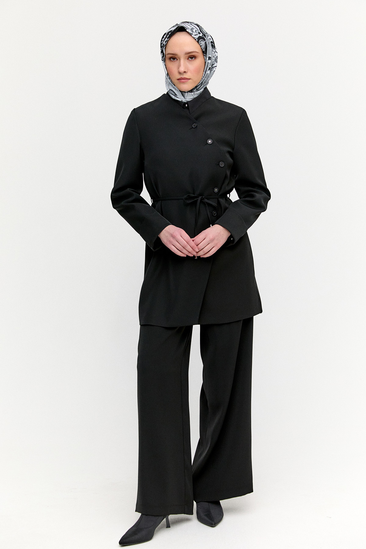 Anvelop Ceketli İkili Takım, Tesettür Giyim
