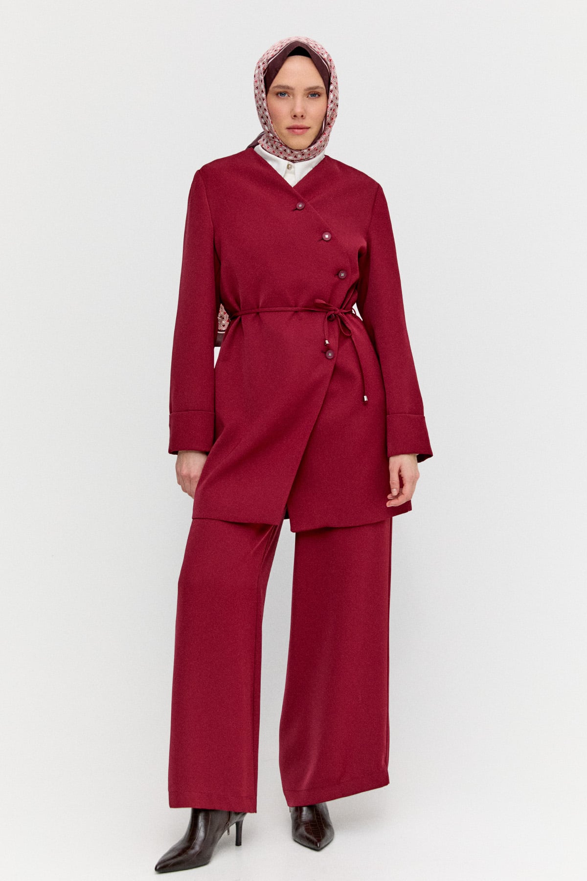 Anvelop Ceketli İkili Takım, Tesettür Giyim