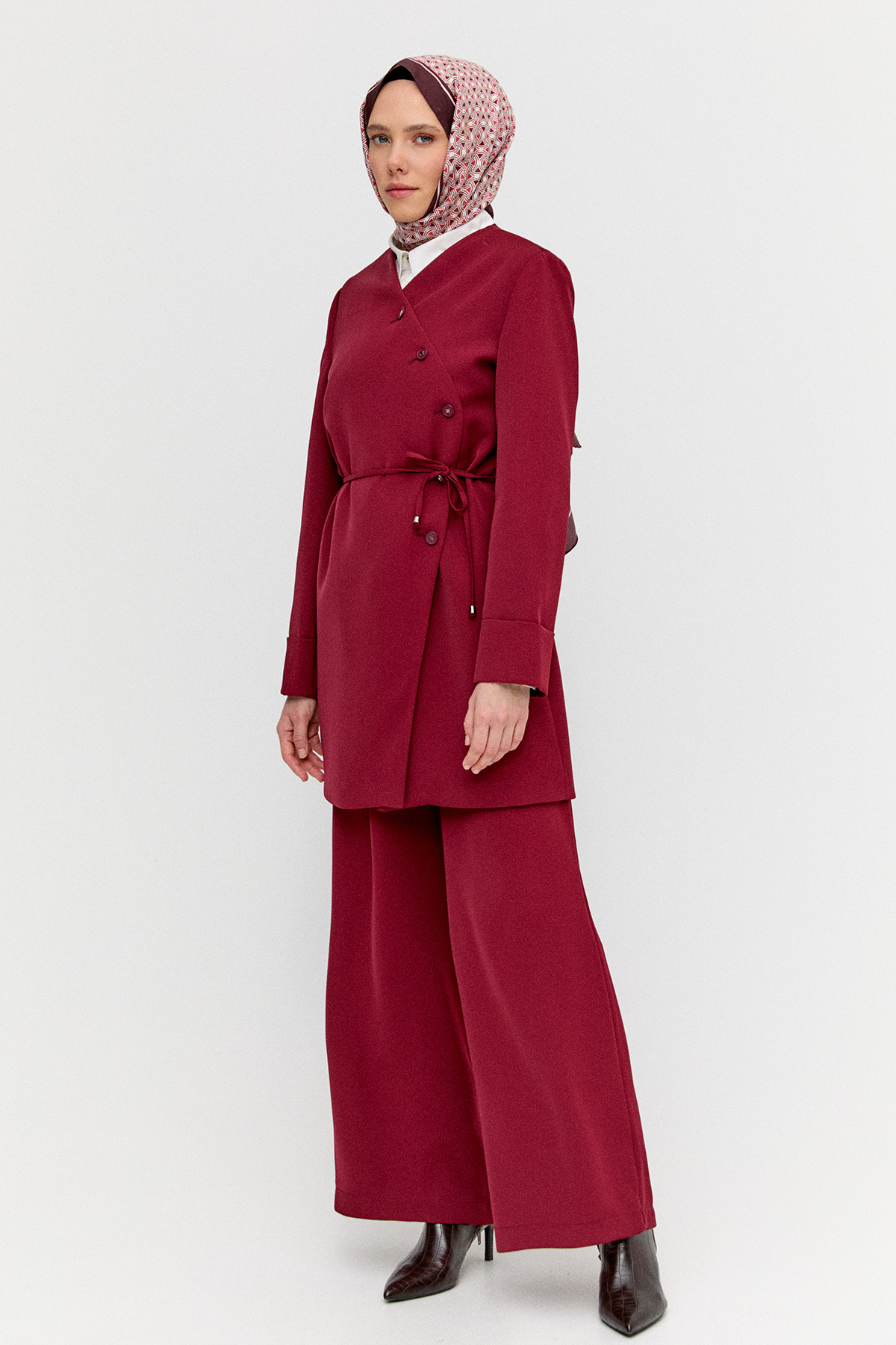 Anvelop Ceketli İkili Takım, Tesettür Giyim
