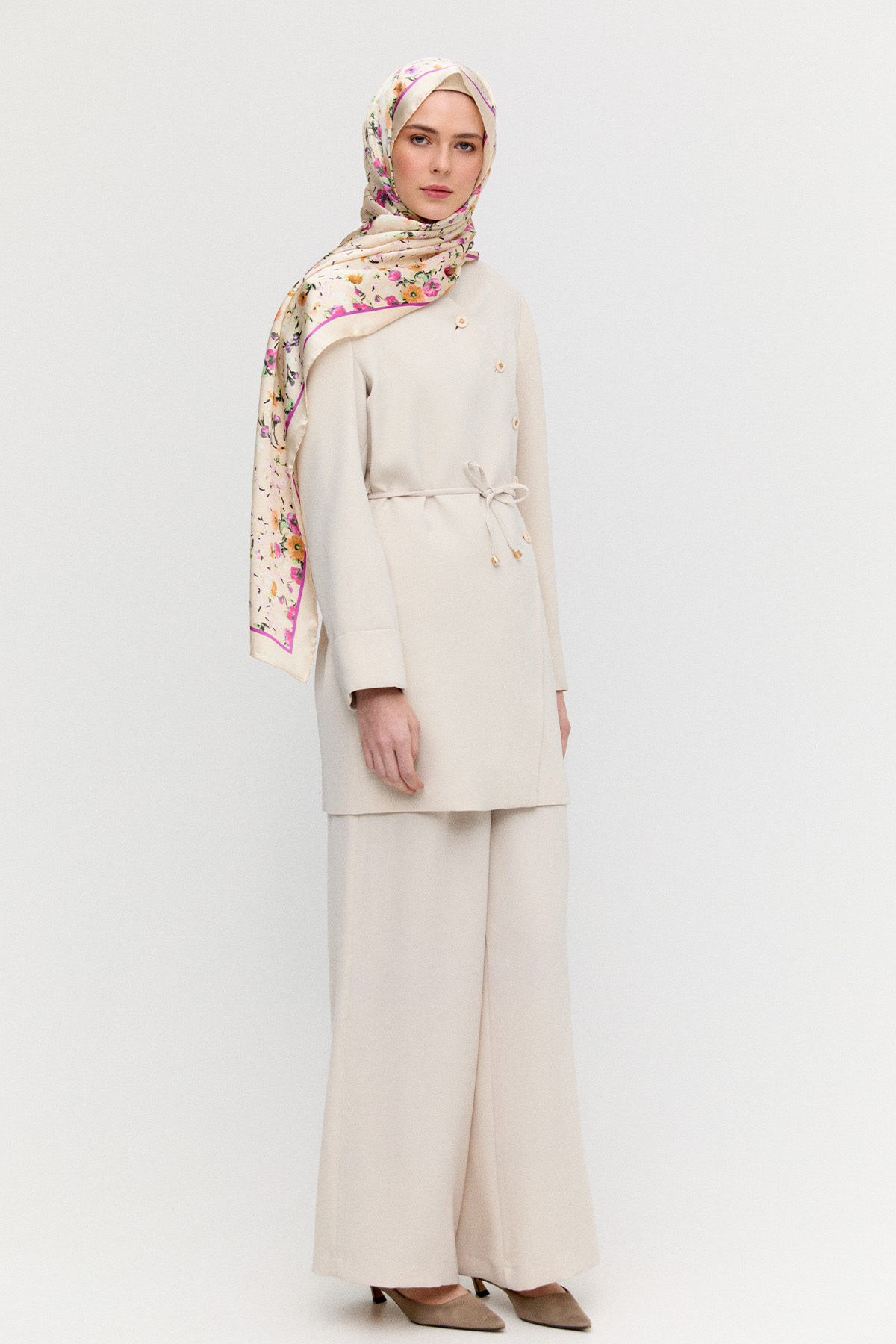 Anvelop Ceketli İkili Takım, Tesettür Giyim