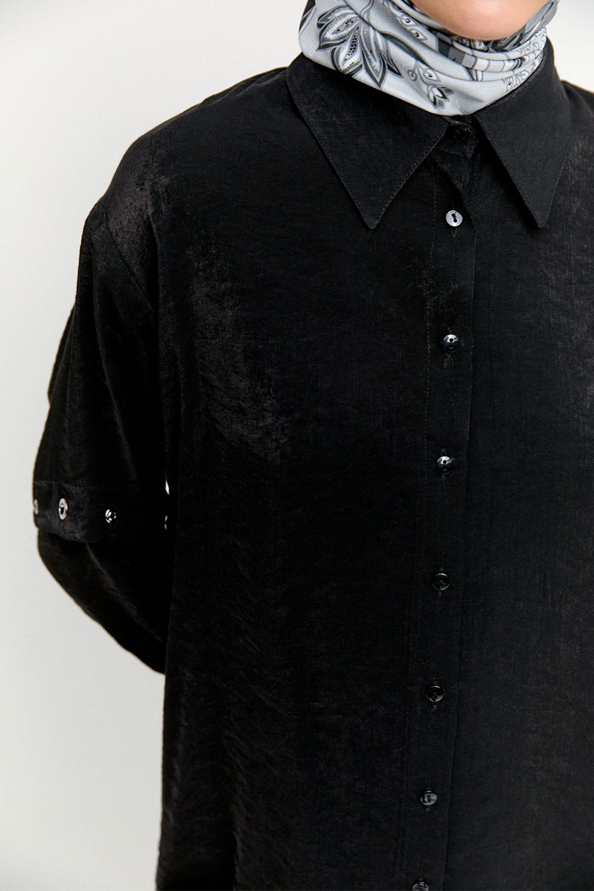 Kuşgözülü Jakarlı İkili Takım, Tesettür Giyim