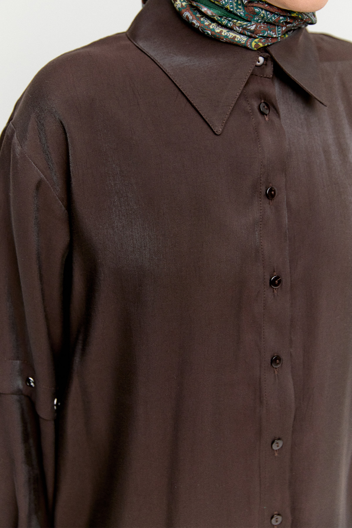 Kuşgözülü Jakarlı İkili Takım, Tesettür Giyim