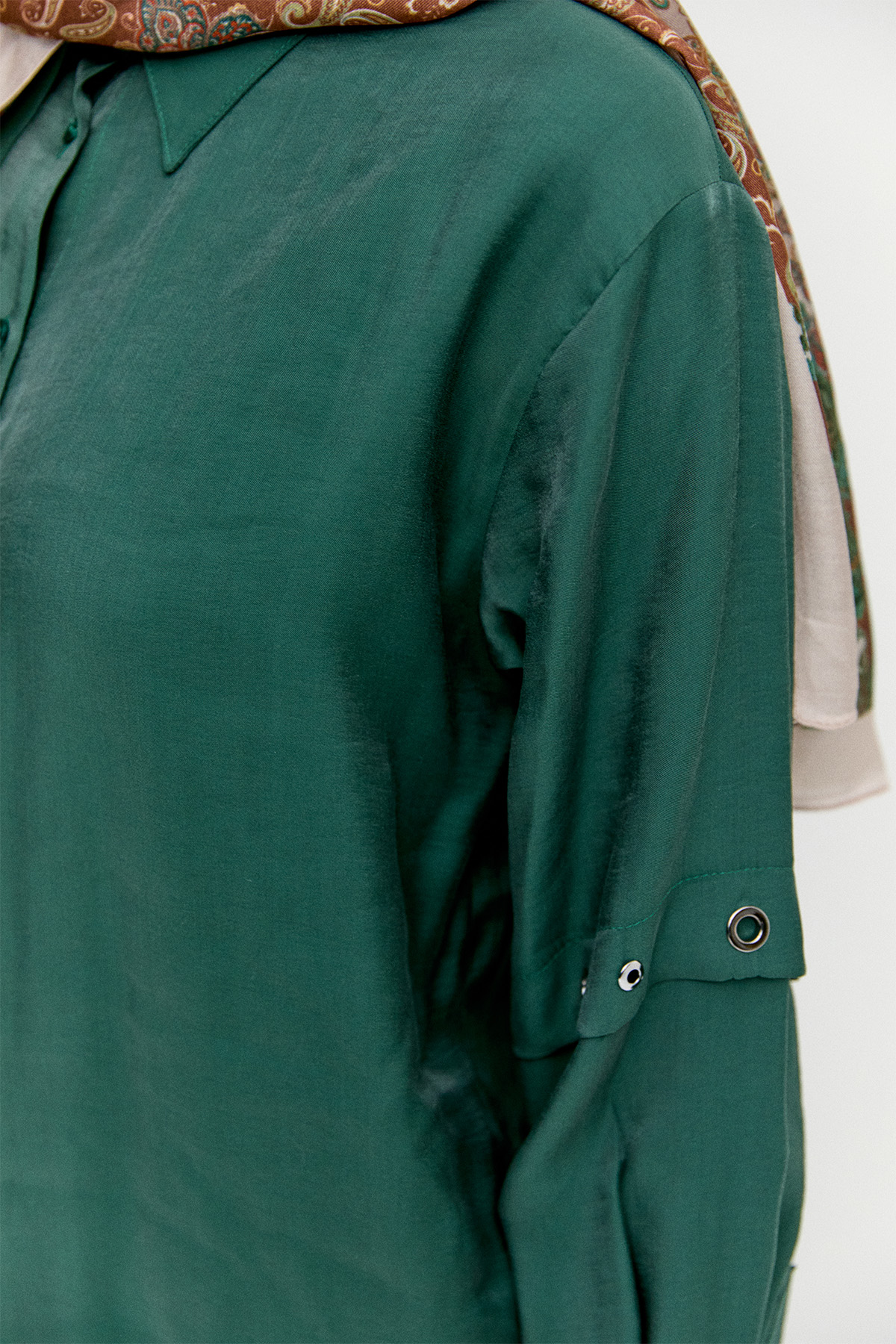 Kuşgözülü Jakarlı İkili Takım, Tesettür Giyim