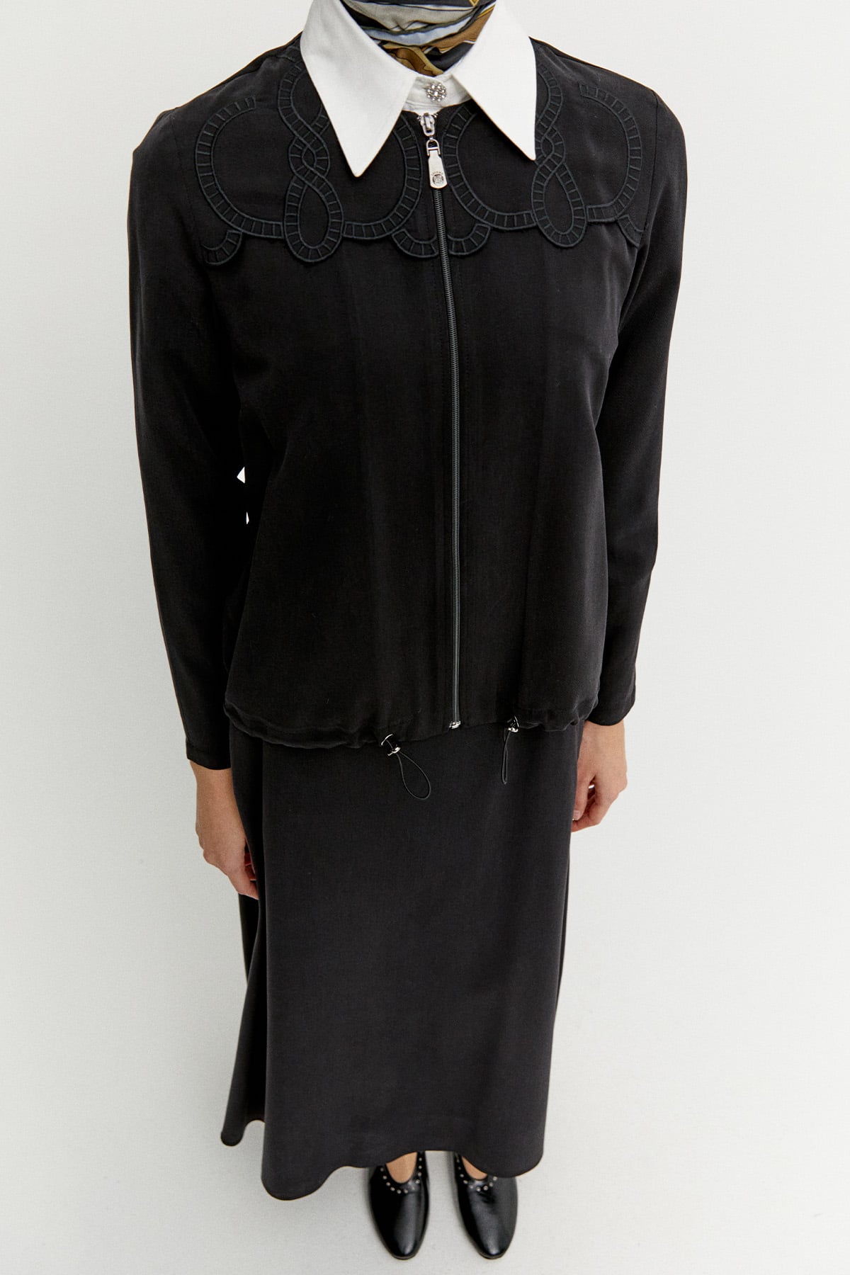 Nakış Desenli İkili Takım