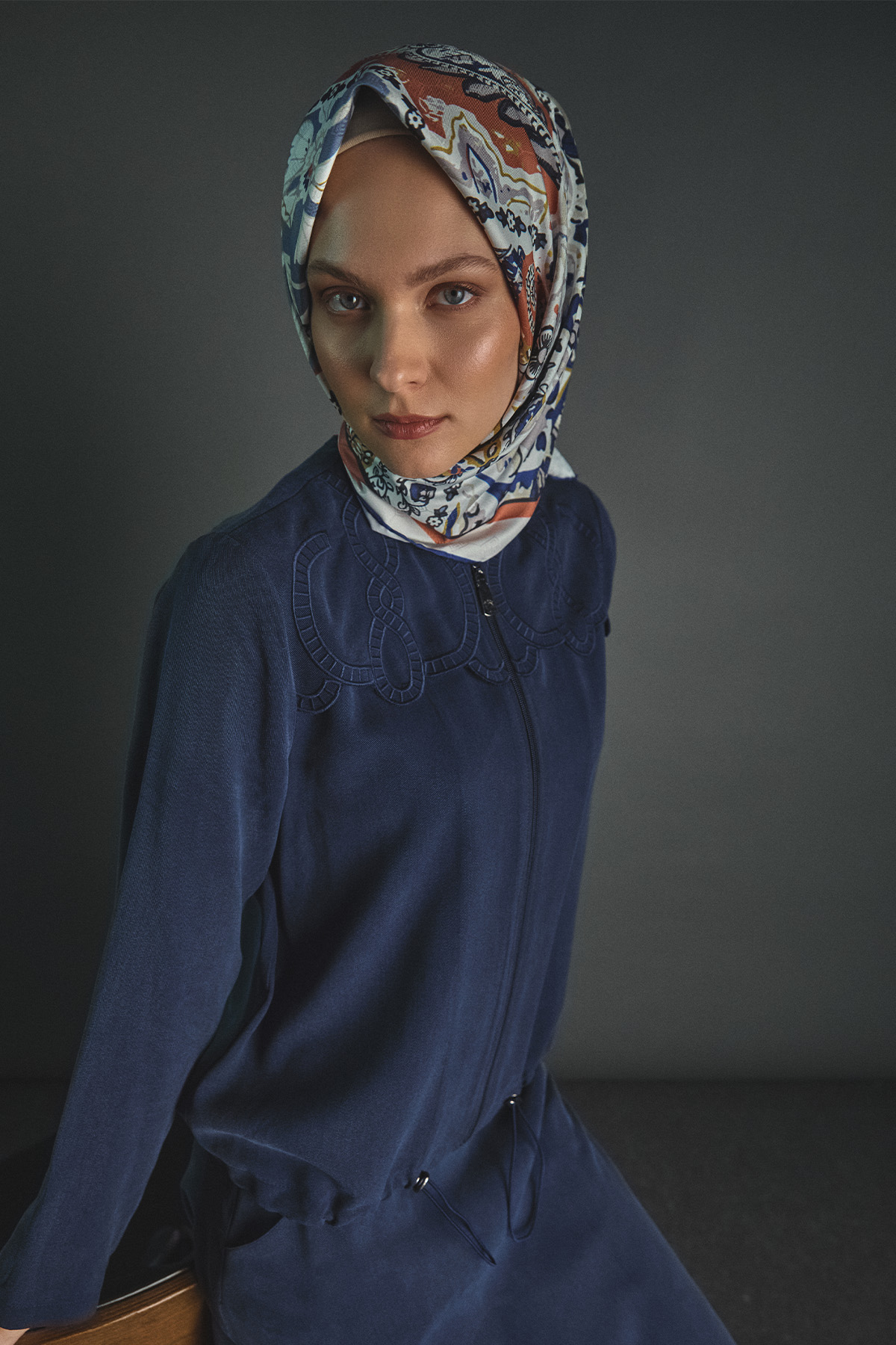 Nakış Desenli İkili Takım