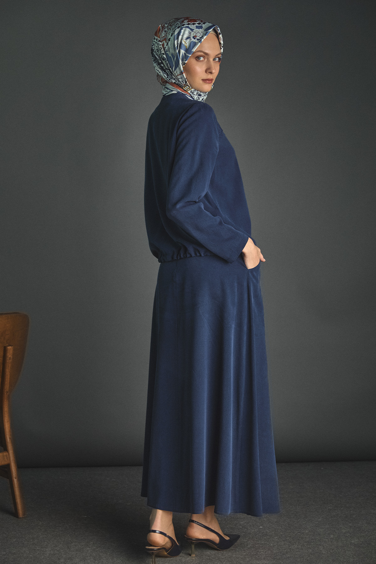 Nakış Desenli İkili Takım